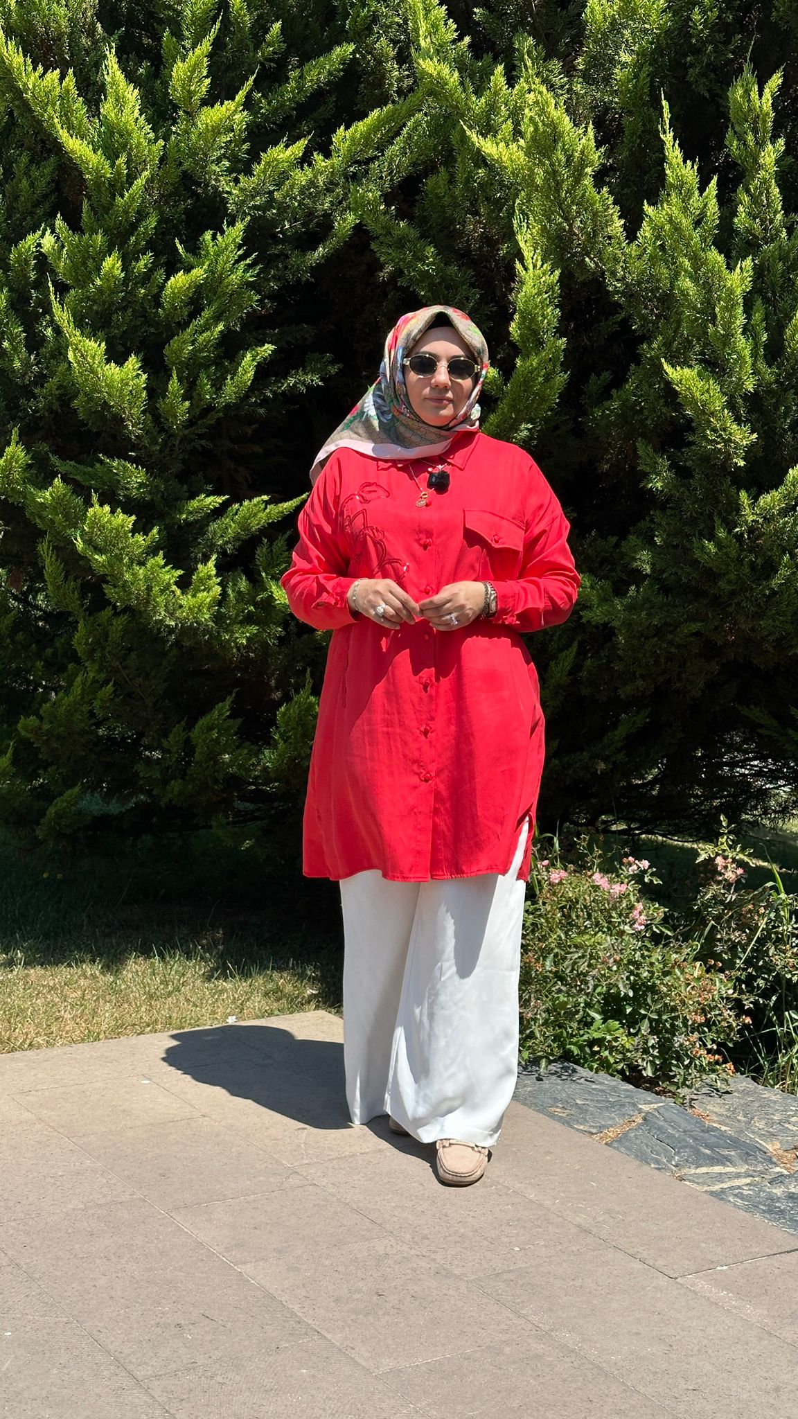 Cepli ve İşlemeli Tunik