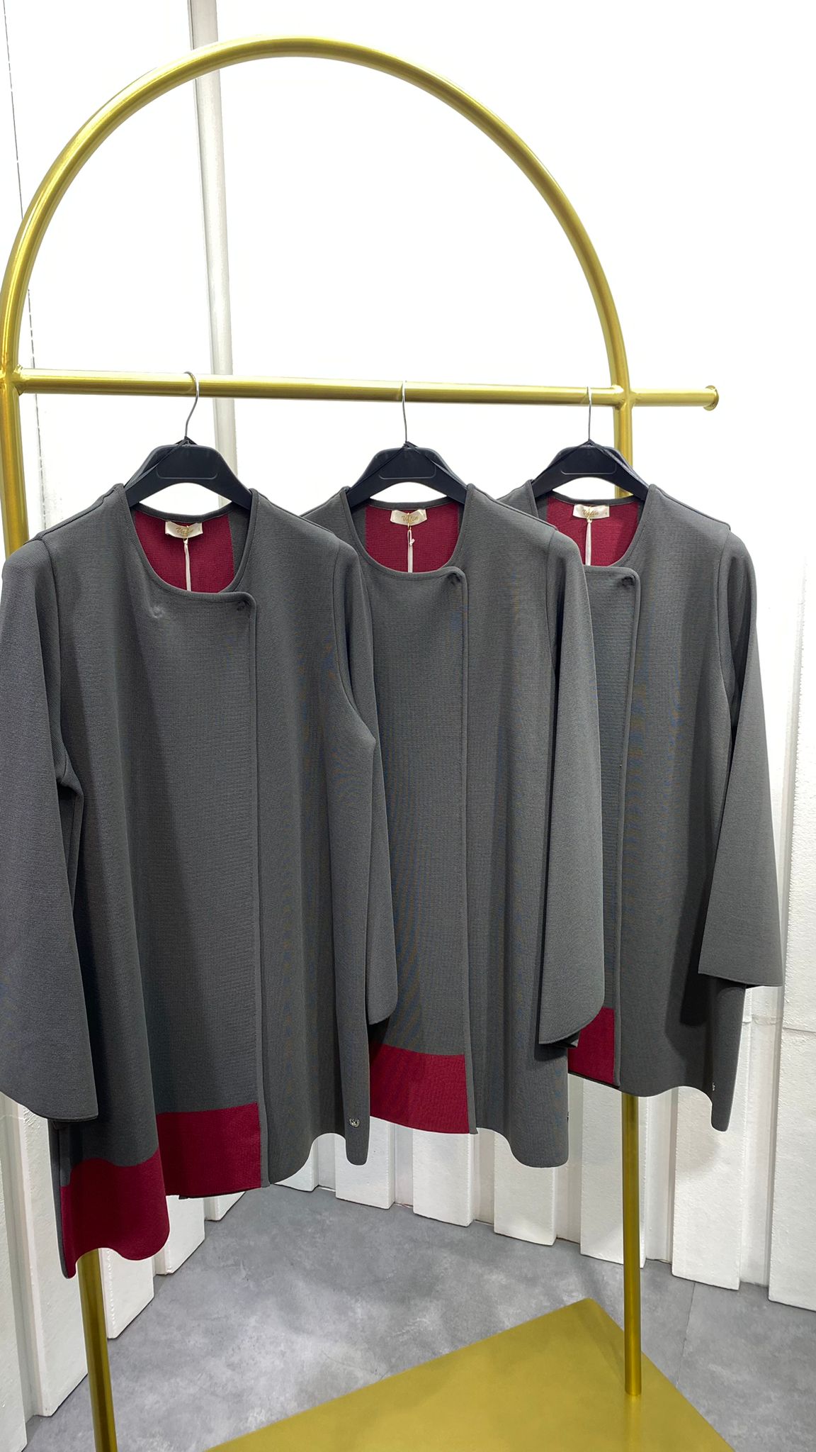 Valin Bordolu Hırka