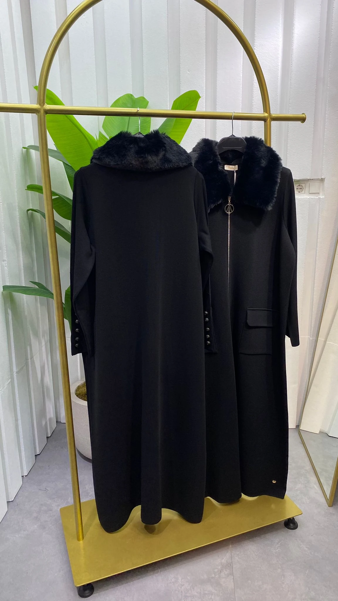 Valin Torba Cepli Kürklü Kap