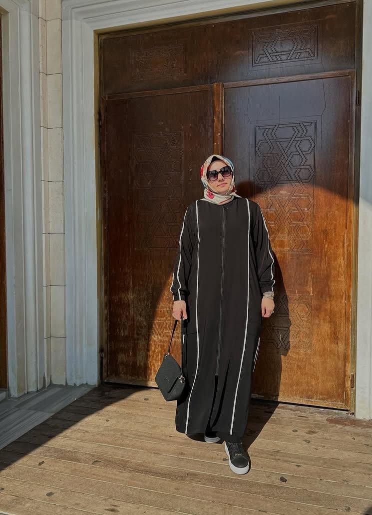 Fermuarlı Biyeli Ferrace