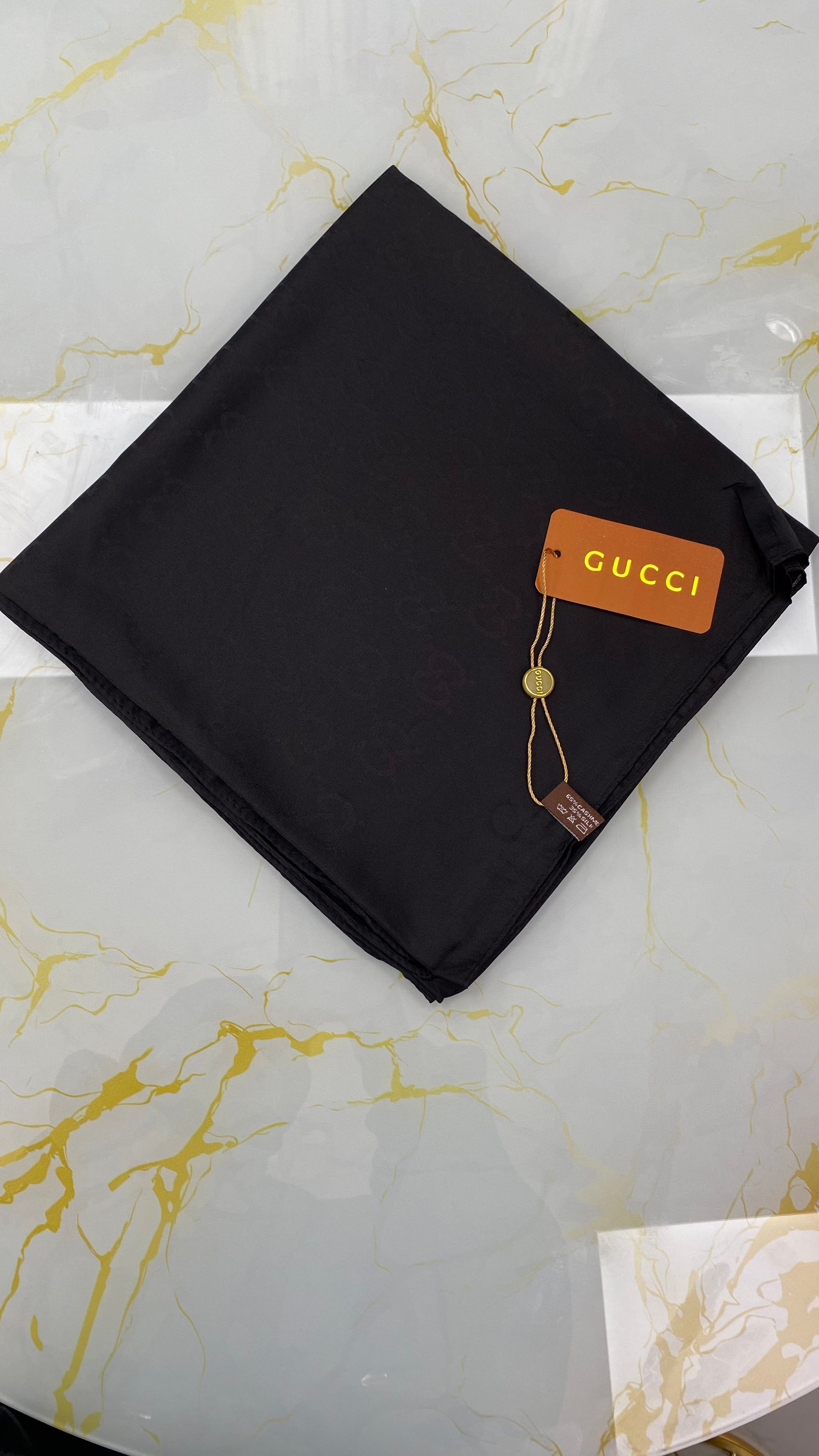 Gucci Desen Büyük Ebat Jakarlı Eşarp