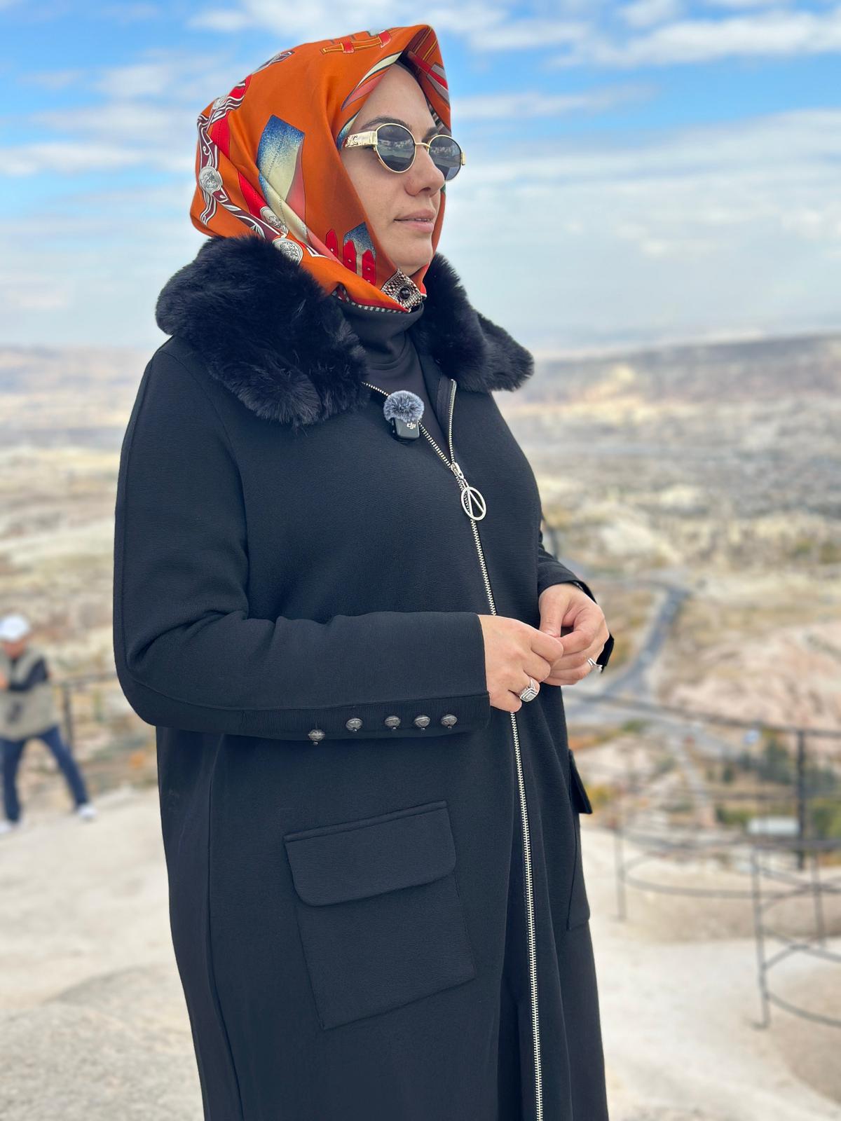 Valin Torba Cepli Kürklü Kap