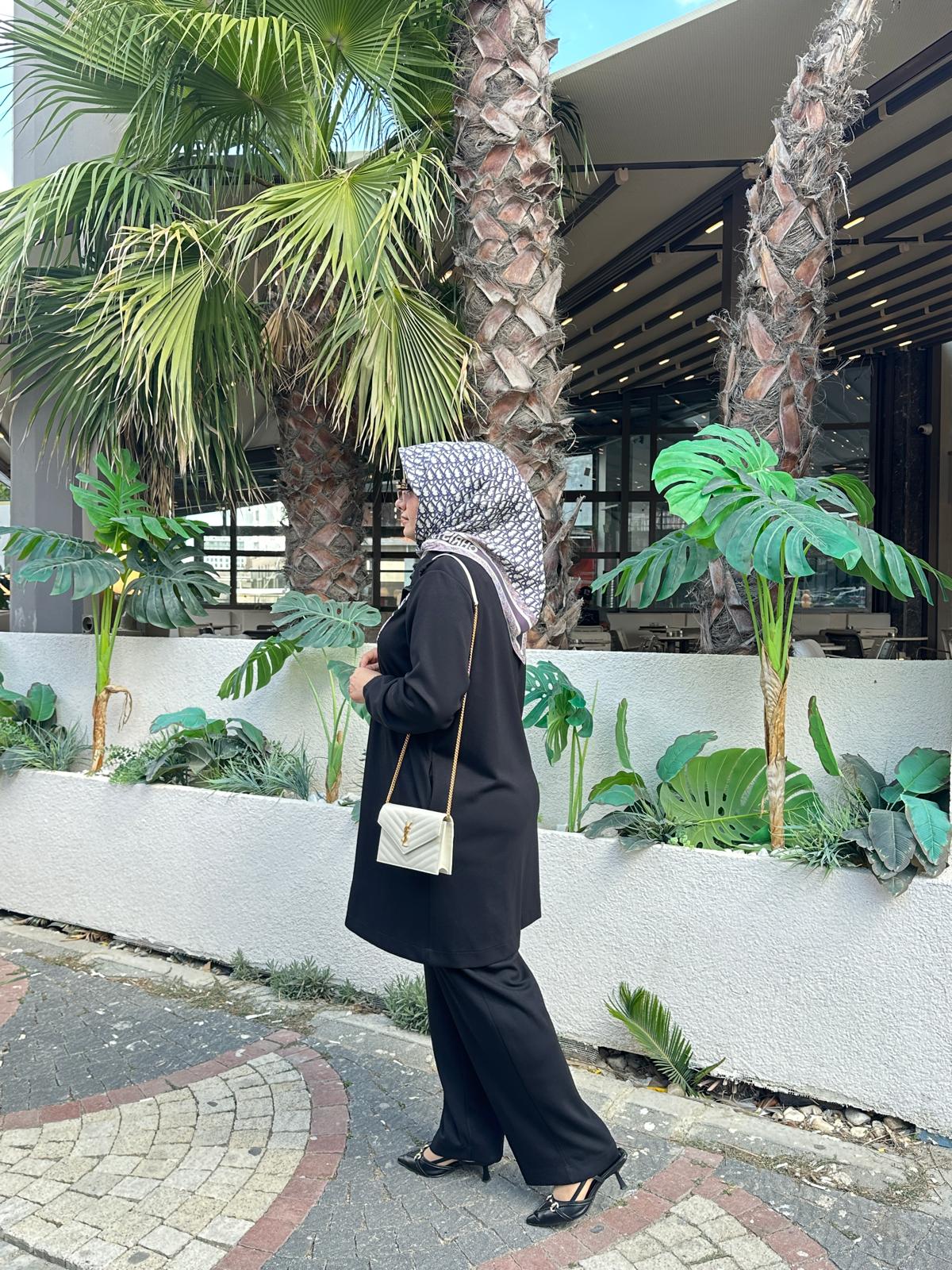 Beyaz Kabartmalı Oysho Takım