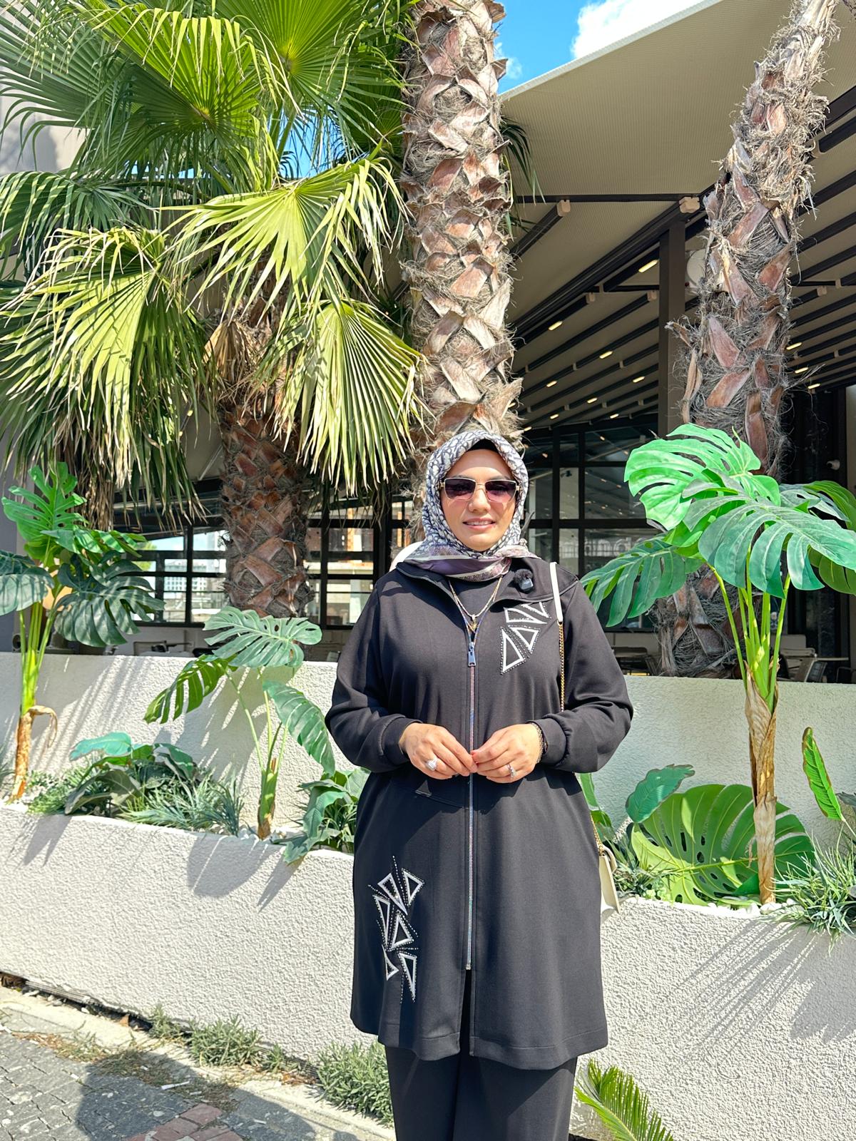 Beyaz Kabartmalı Oysho Takım