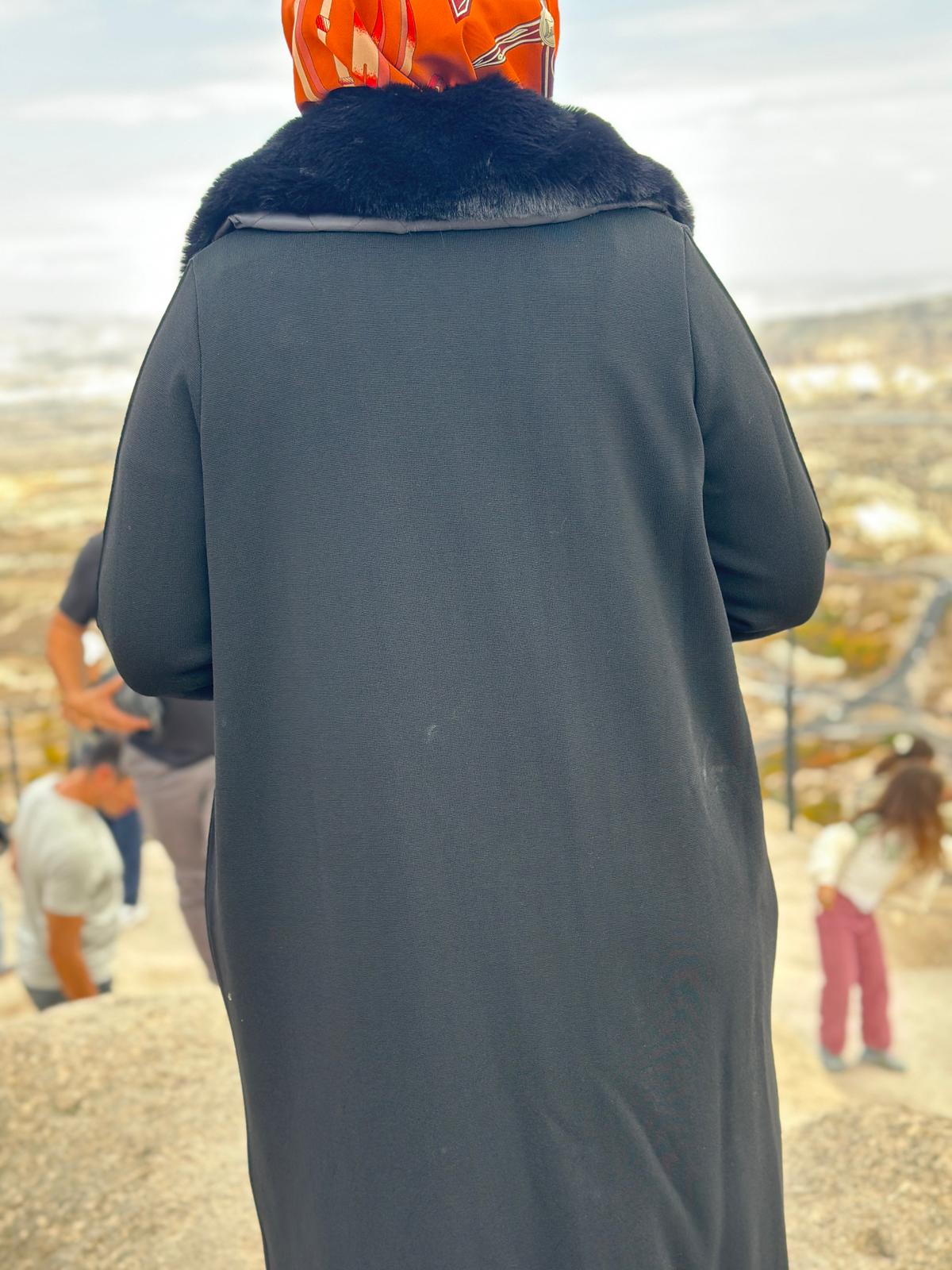 Valin Torba Cepli Kürklü Kap