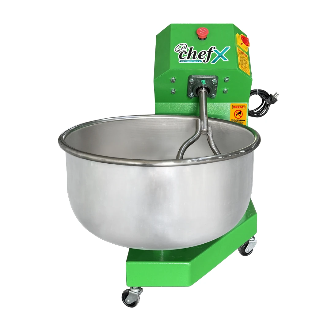 ChefX - Hamur Yoğurma Makinesi - 25 Kg Un ile 35 Kg Hamur - Yeşil