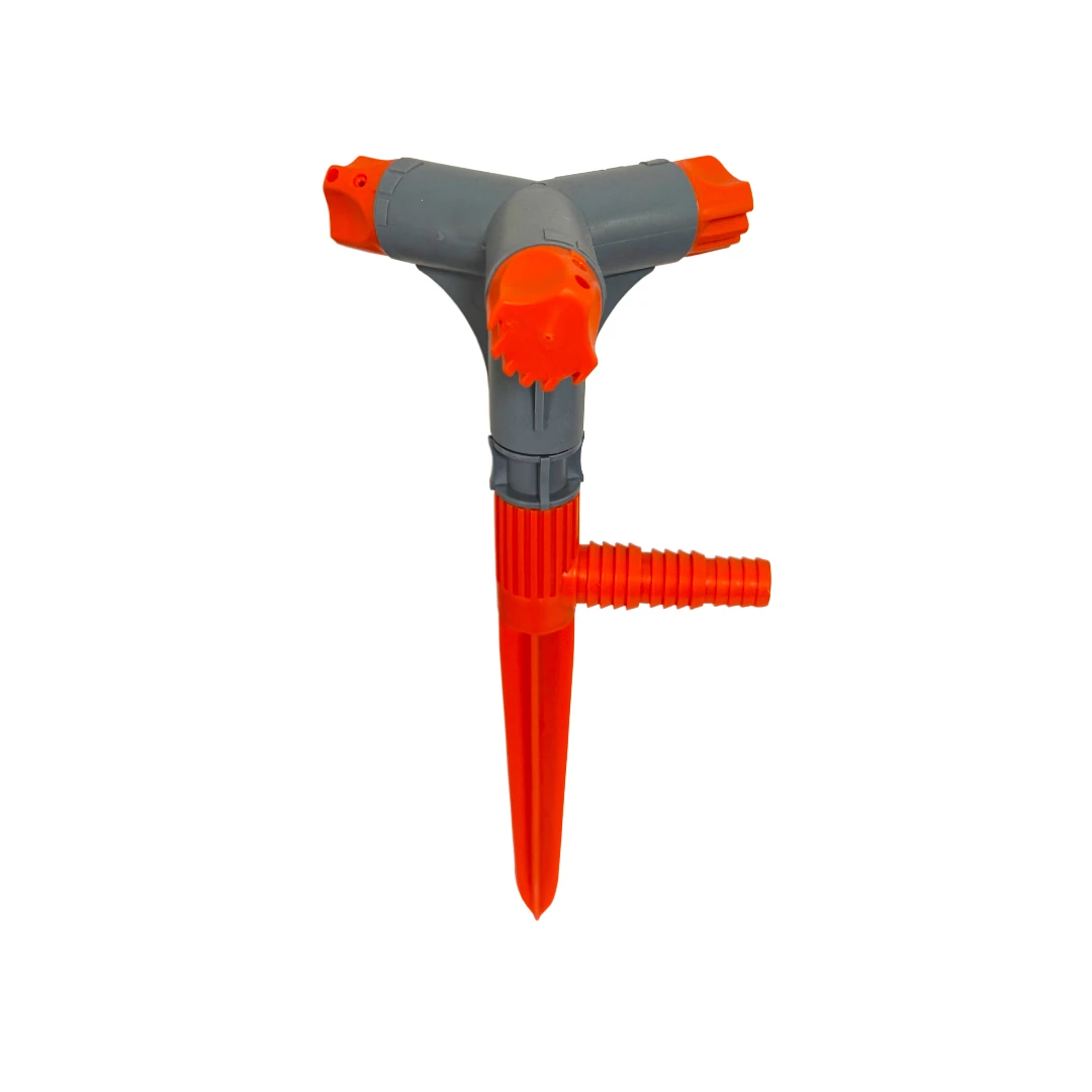 Saplamalı Sprink Bahçe Sulama Fıskiyesi - 3 Yönlü