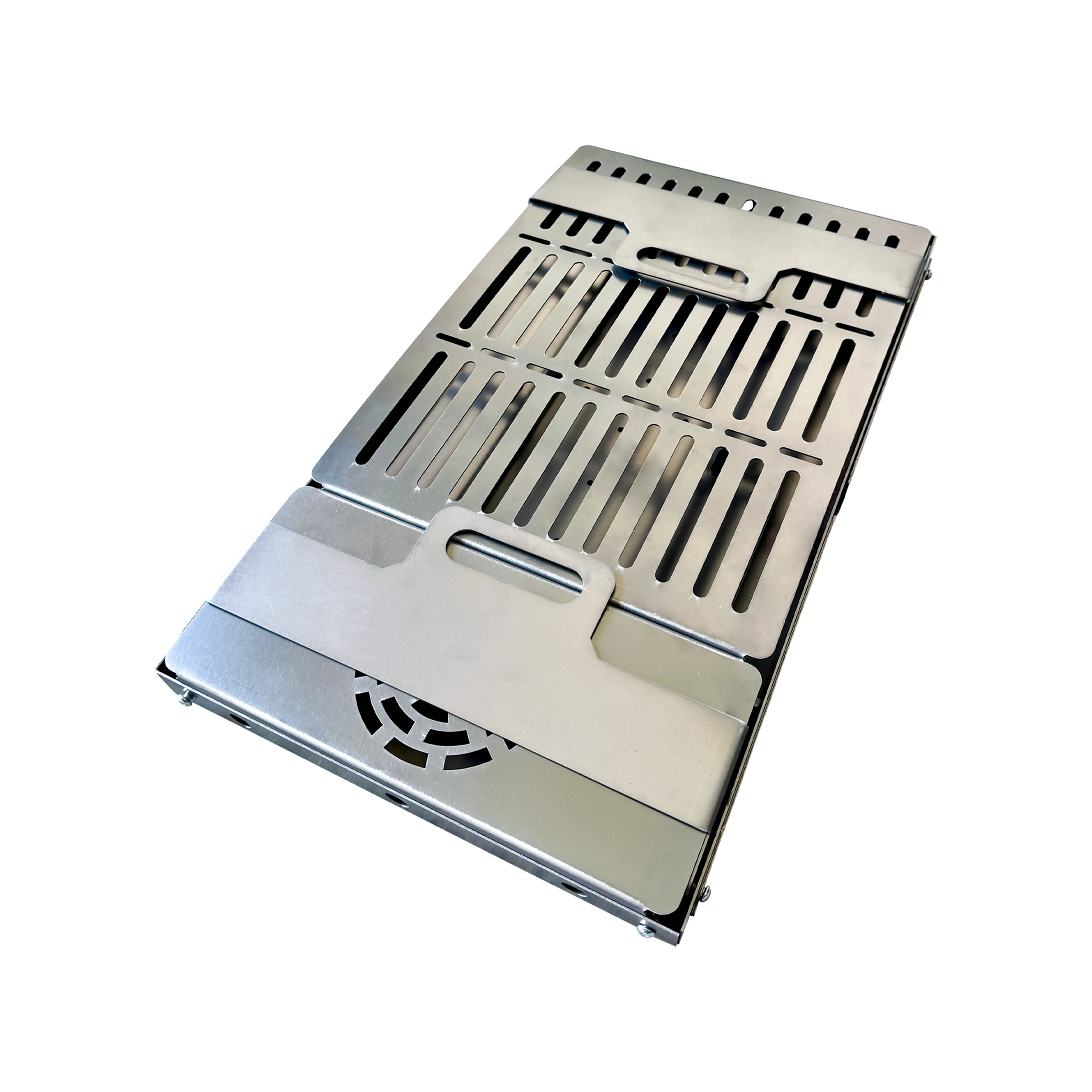 Katlanabilir Tek Parça Profesyonel Mangal, Yelpaze ve Çanta Hediyeli