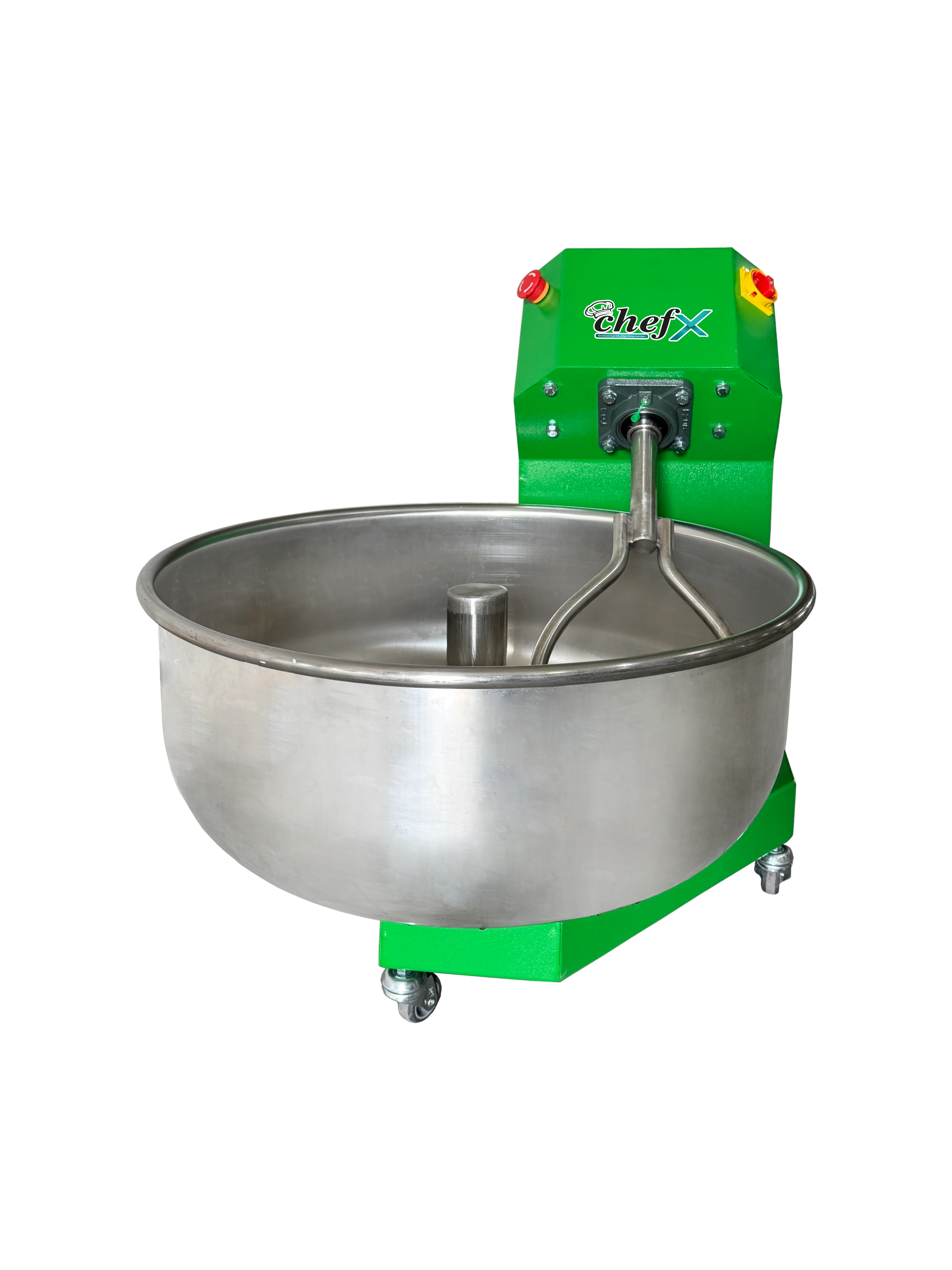 ChefX - Hamur Yoğurma Makinesi - 35 Kg Un ile 50 Kg Hamur - Yeşil