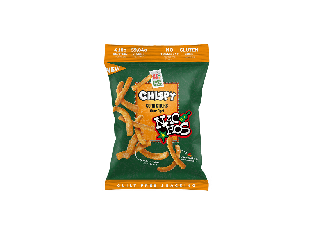 Nachos Çeşnili Mısır Cipsi - 80 gr