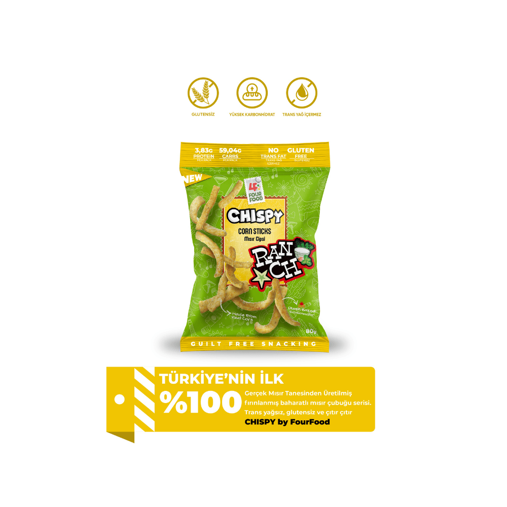 Ranch Çeşnili Mısır Cipsi - 80 gr
