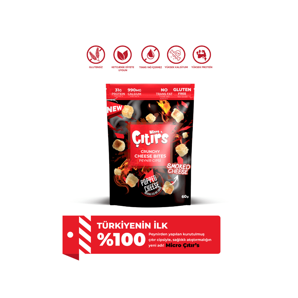 Kurutulmuş %100 İsli Peyniri - 60 gr