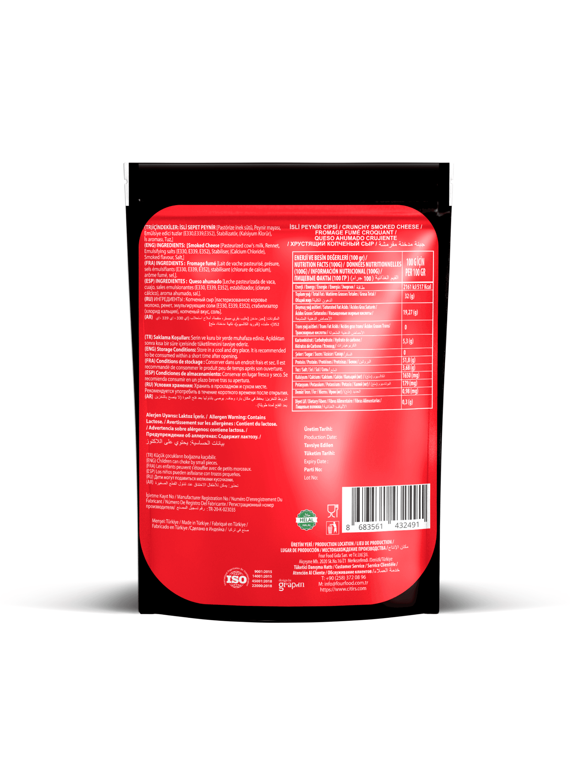 Kurutulmuş %100 İsli Peyniri