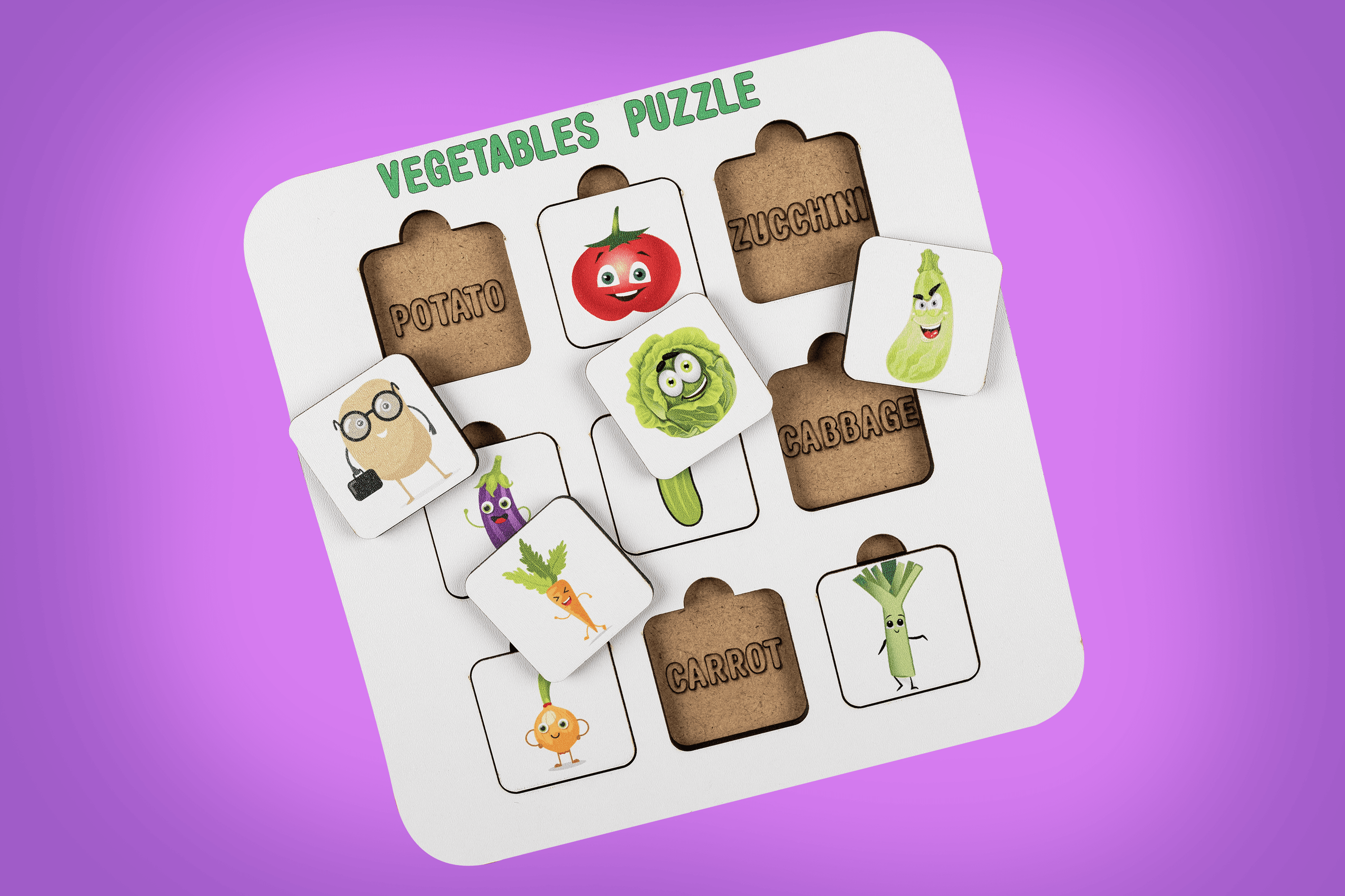 VEGETABLES PUZZLE