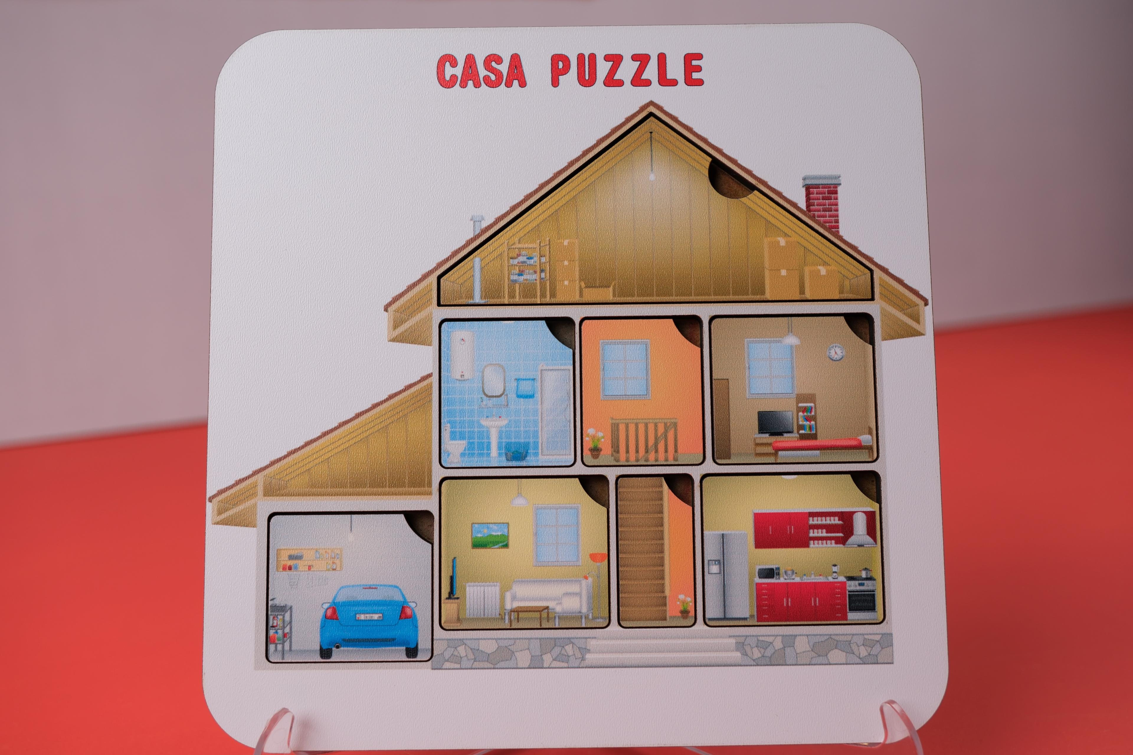 CASA (EV) | İSPANYOLCA ÖĞRETEN PUZZLE