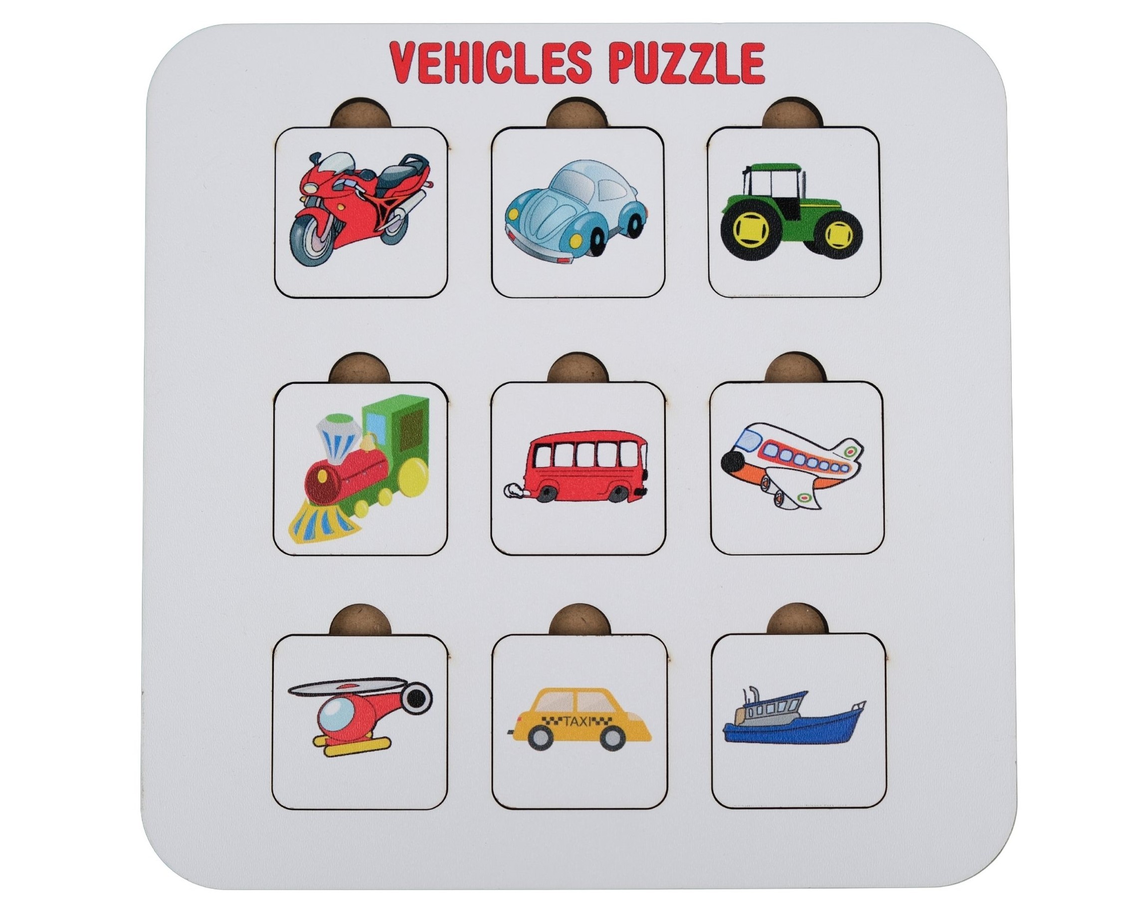 VEHICLES PUZZLE