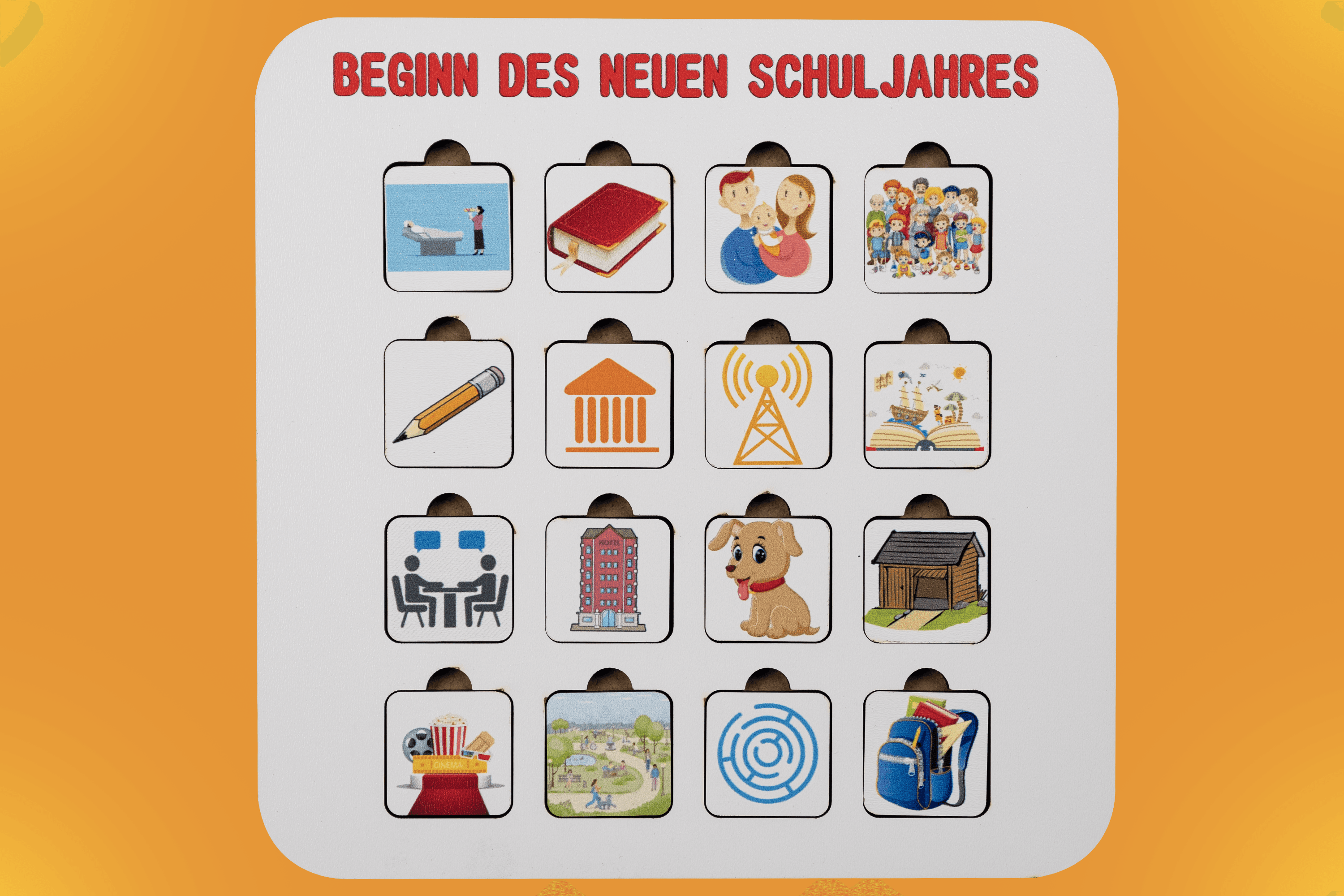 BEGINN DES NEUEN SCHULJAHRES | ALMANCA ÖĞRETEN PUZZLE