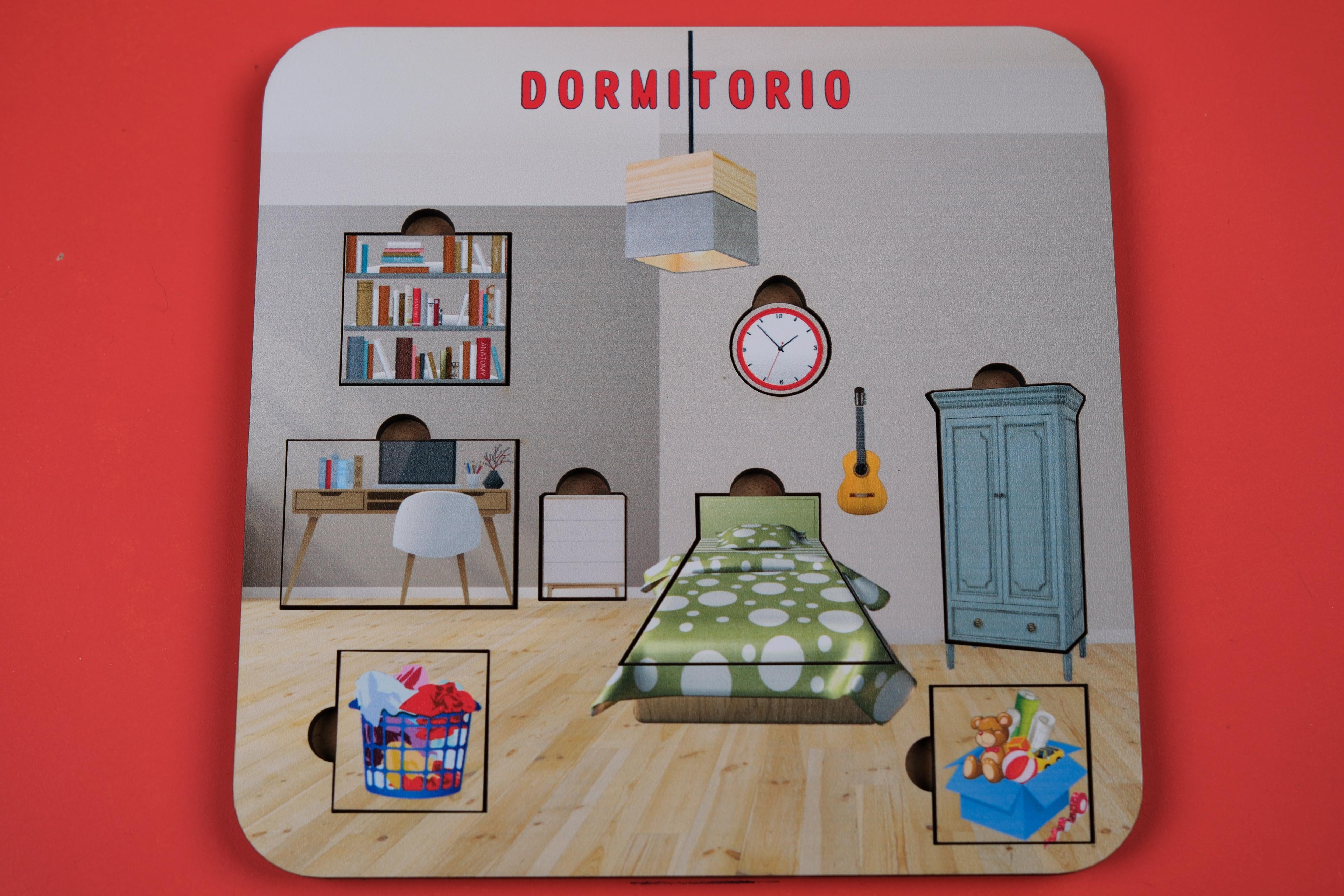 DORMITORIO (YATAK ODASI) | İSPANYOLCA ÖĞRETEN PUZZLE