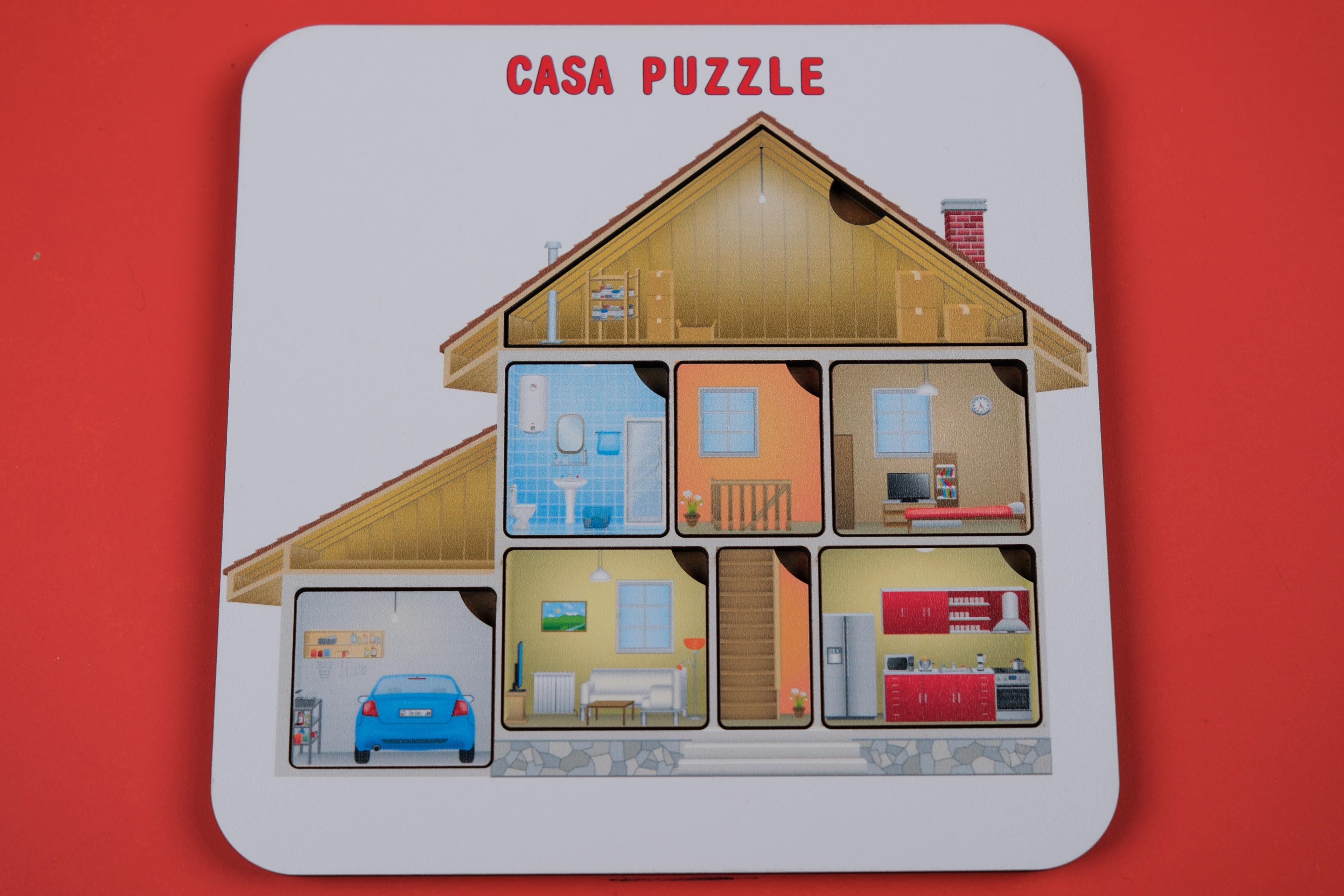 CASA (EV) | İSPANYOLCA ÖĞRETEN PUZZLE