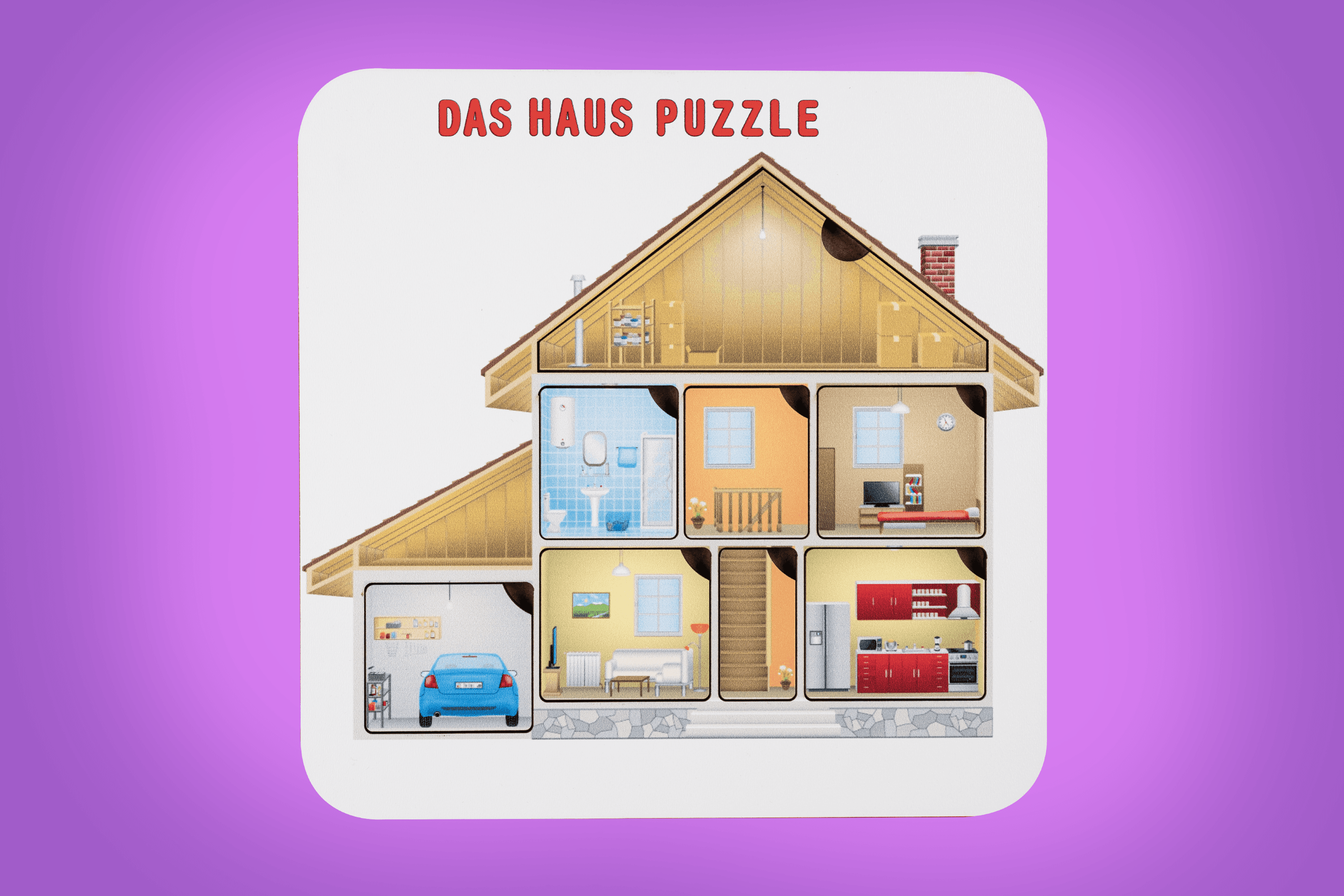 DAS HAUS (EV) | ALMANCA ÖĞRETEN PUZZLE