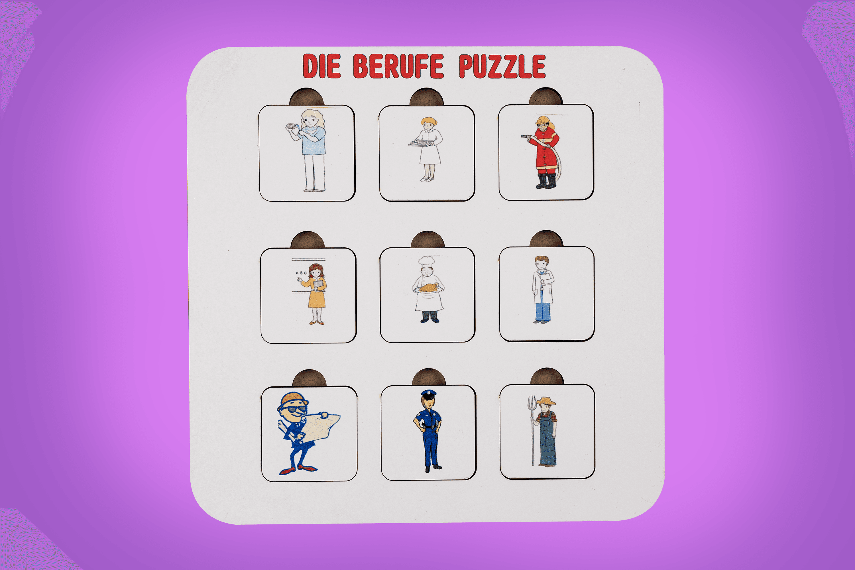 DIE BERUFE (MESLEKLER) | ALMANCA ÖĞRETEN PUZZLE