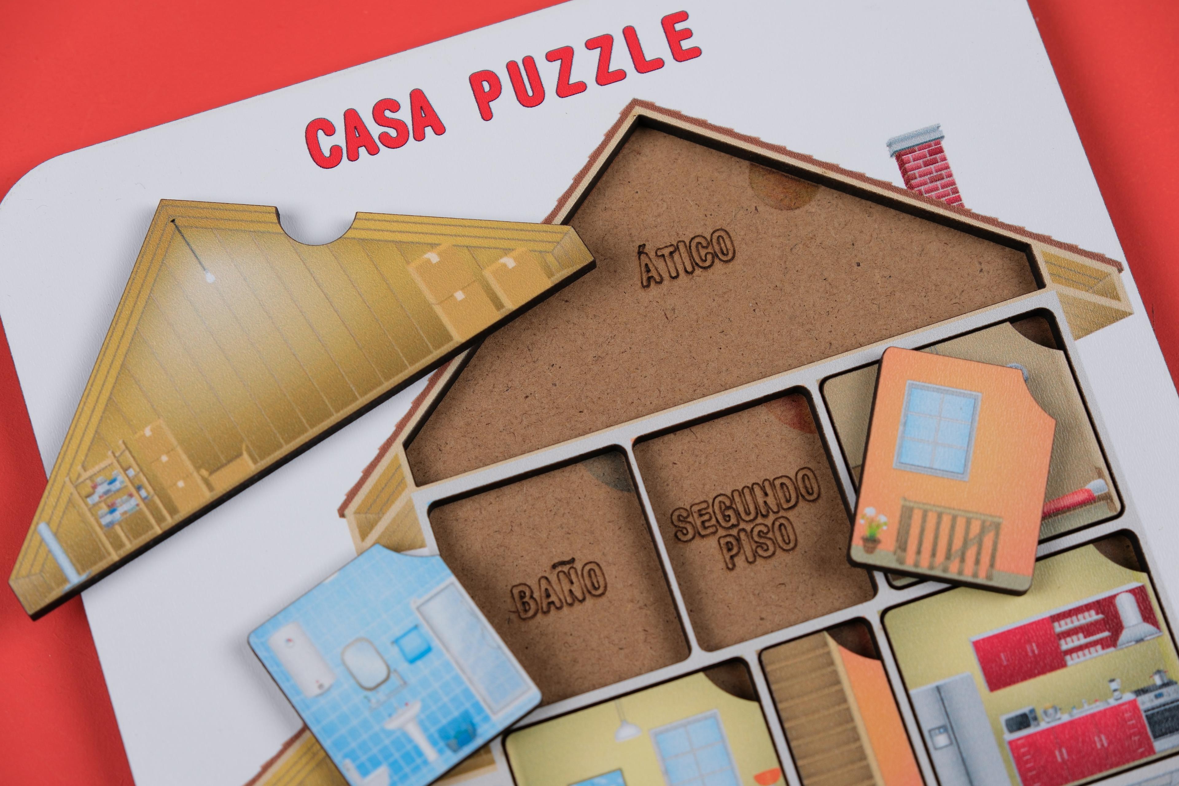 CASA (EV) | İSPANYOLCA ÖĞRETEN PUZZLE