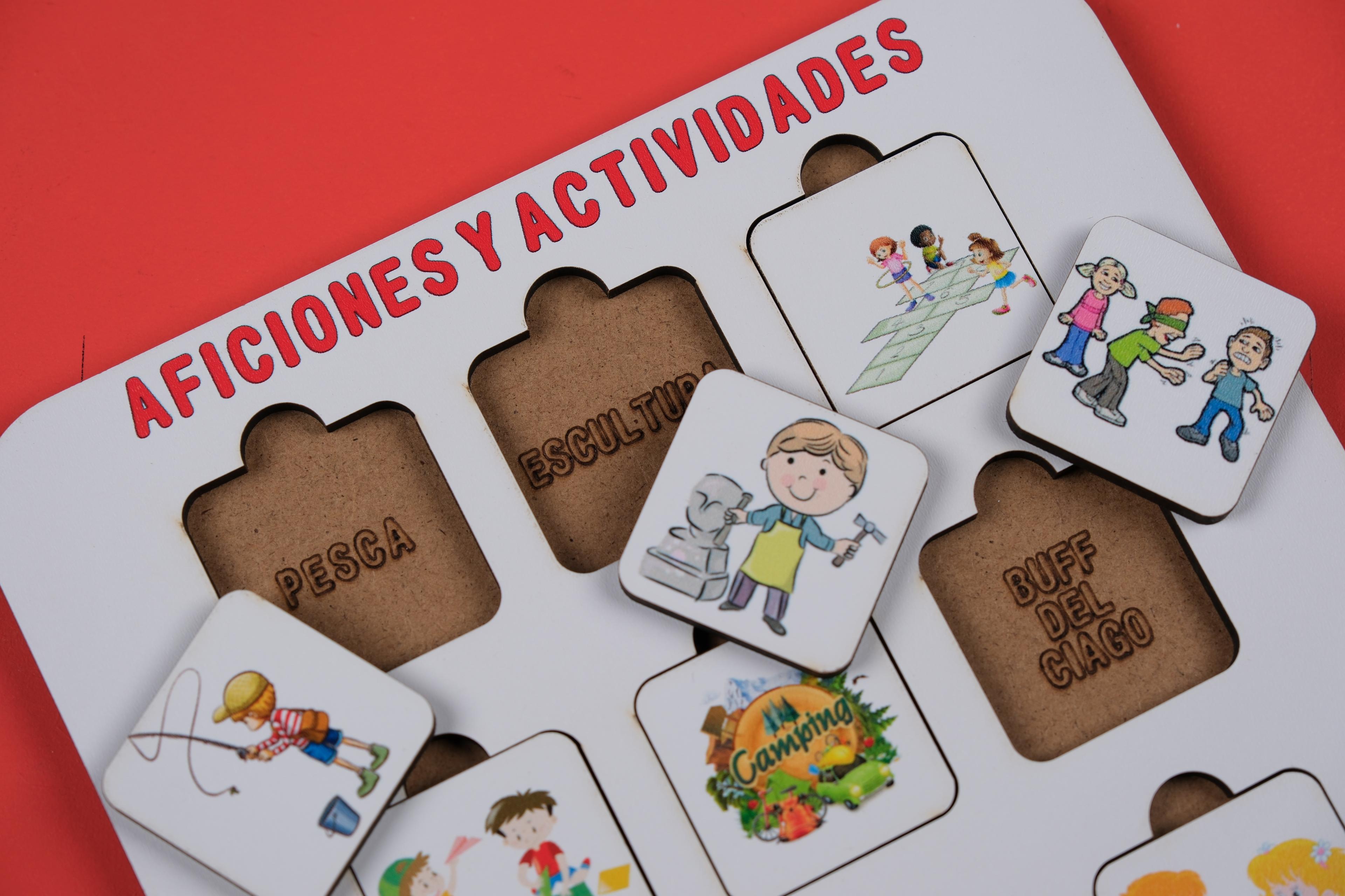 HOBBIES AND ACTIVITIES PUZZLE