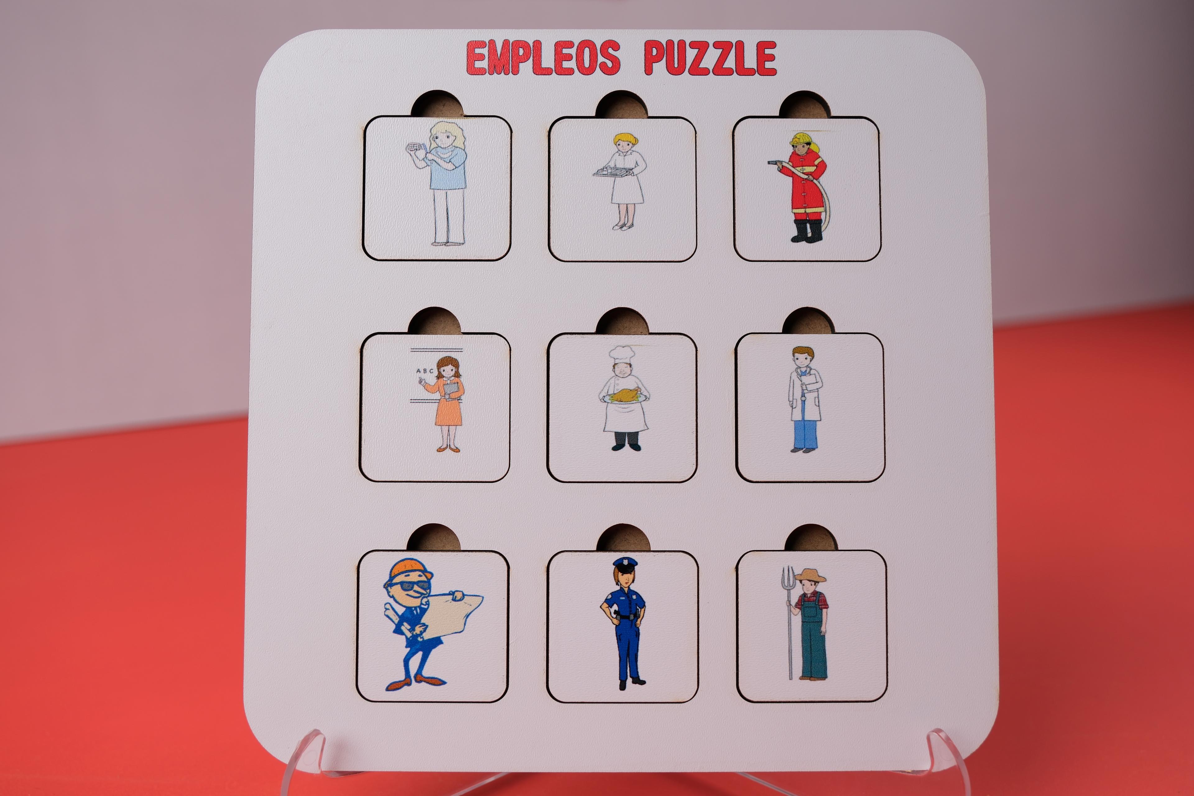 EMPLEOS (MESLEKLER) | İSPANYOLCA ÖĞRETEN PUZZLE