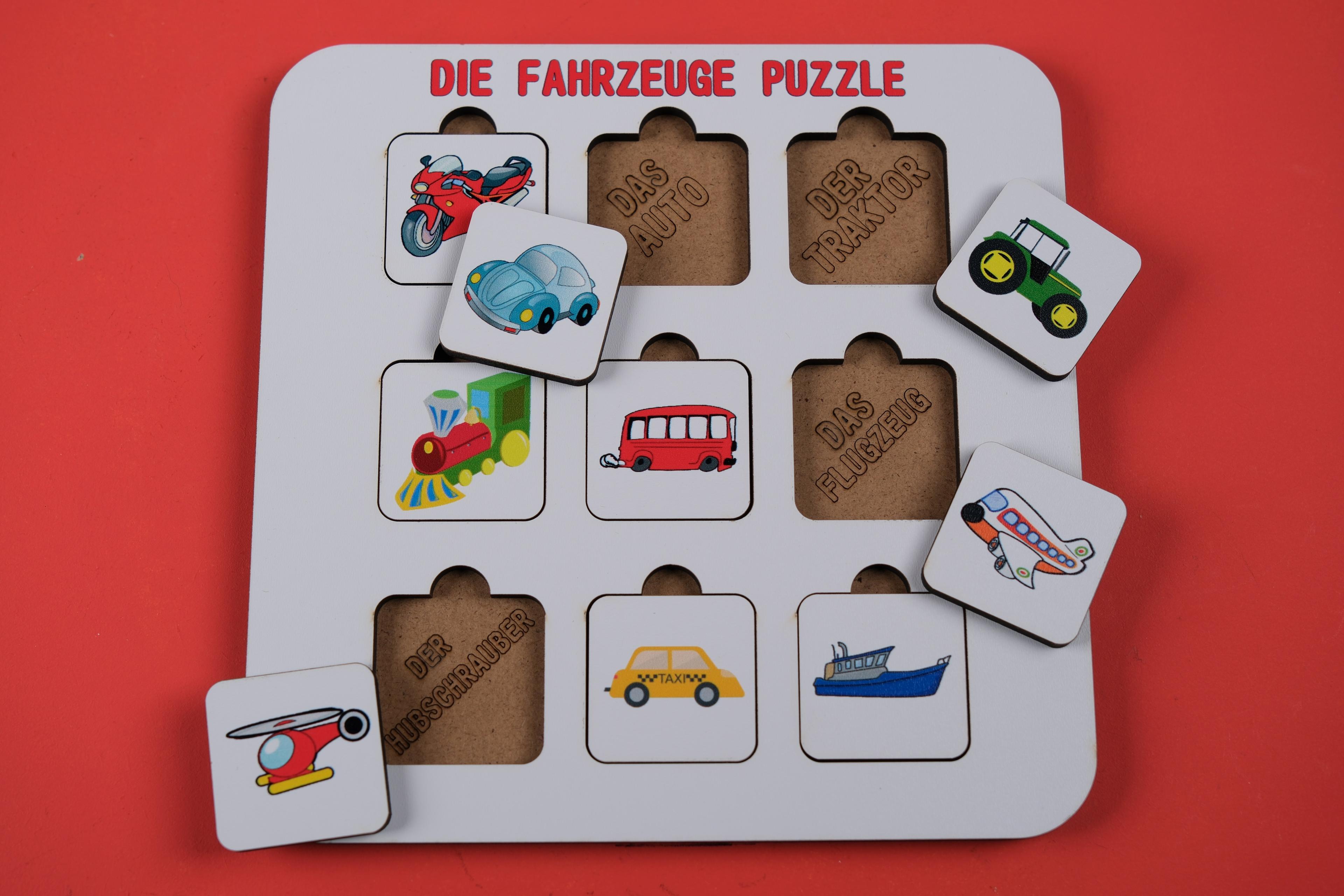 VEHICLES PUZZLE