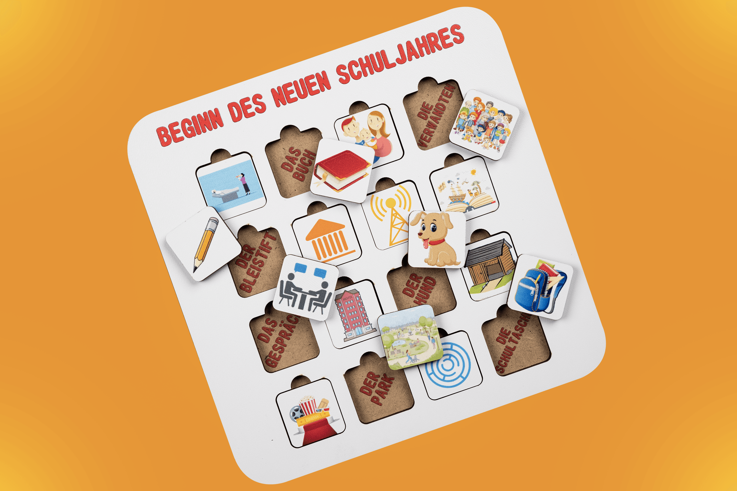 BEGINN DES NEUEN SCHULJAHRES | ALMANCA ÖĞRETEN PUZZLE
