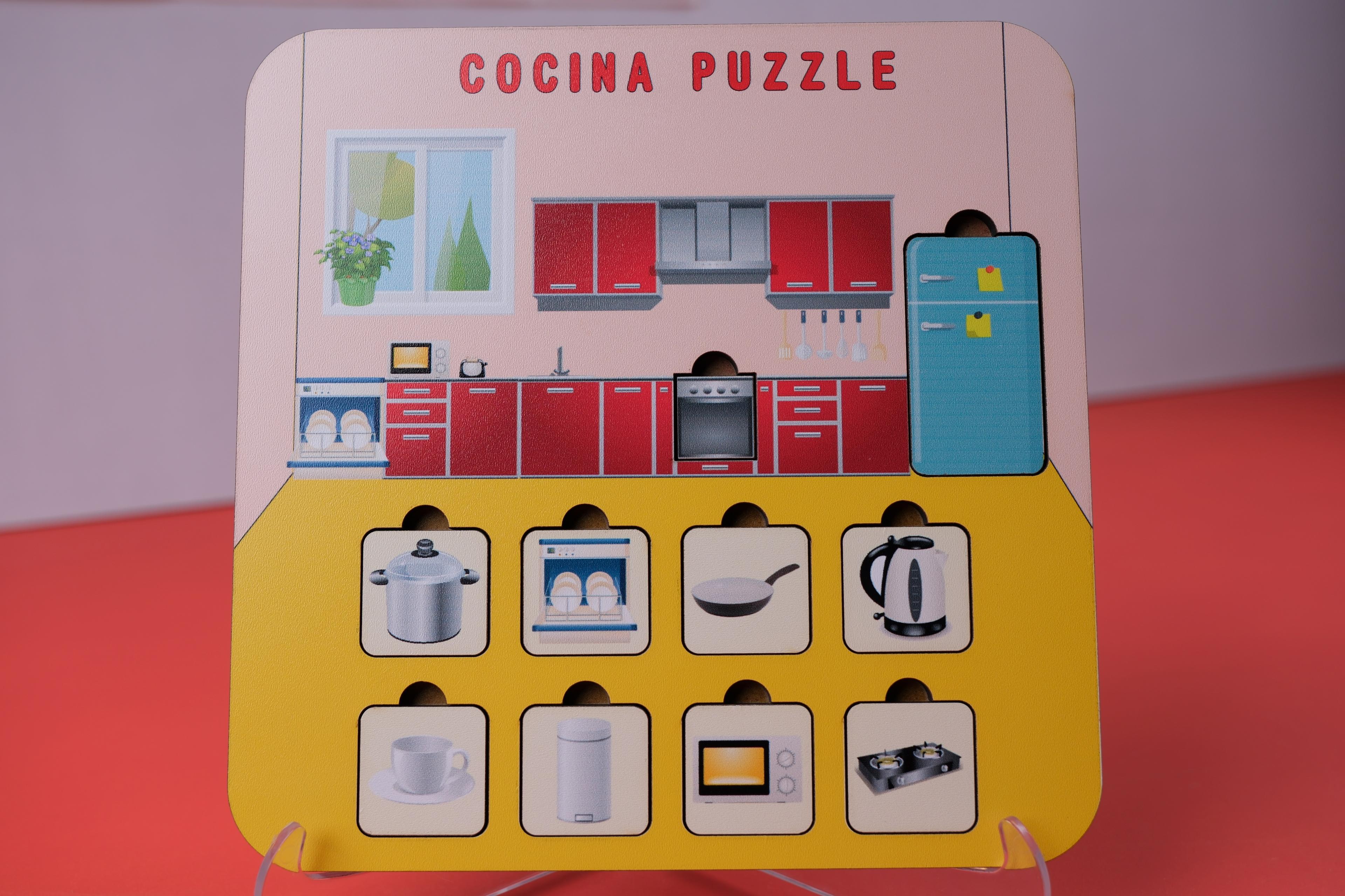 COCINA (MUTFAK) | İSPANYOLCA ÖĞRETEN PUZZLE