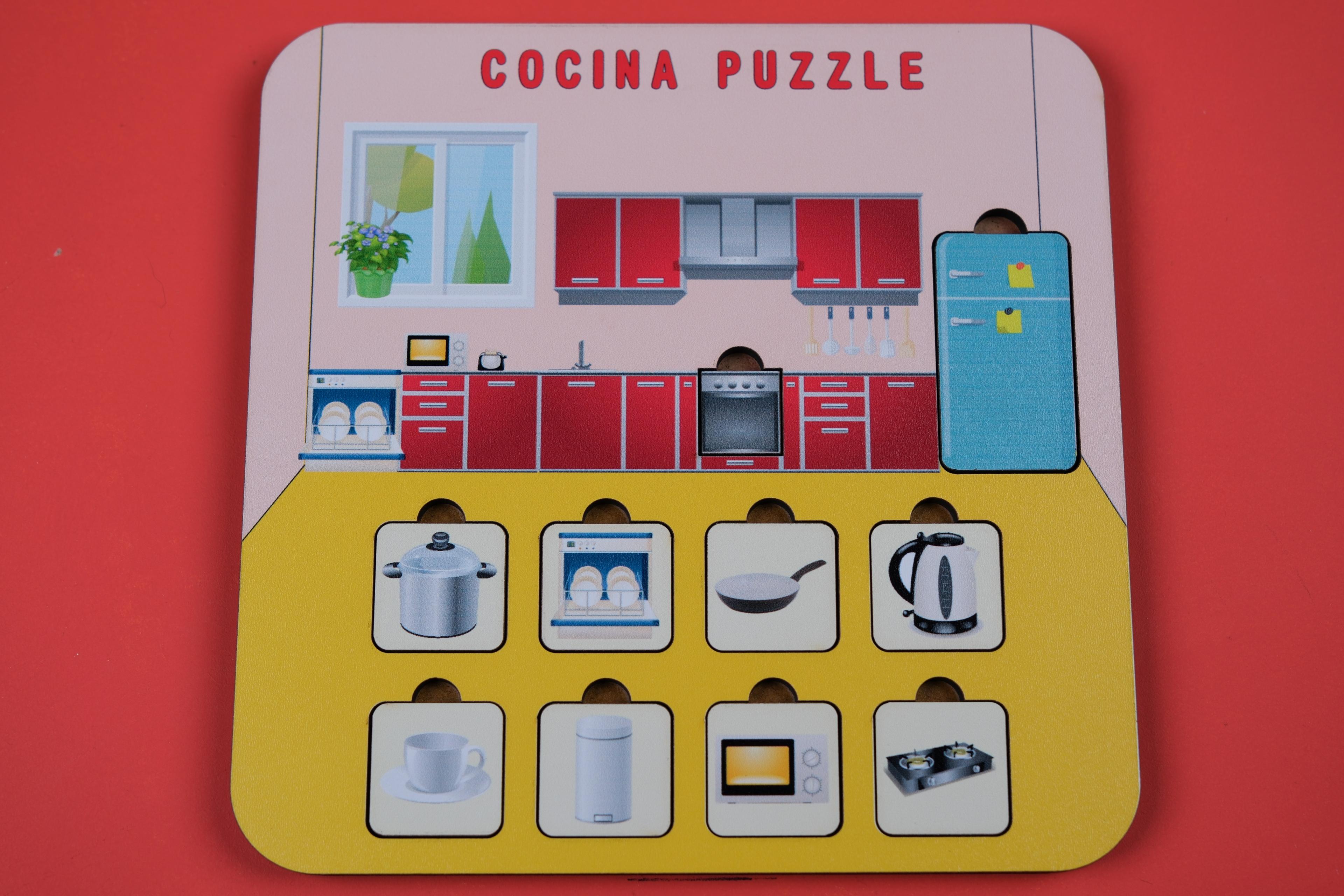 COCINA (MUTFAK) | İSPANYOLCA ÖĞRETEN PUZZLE