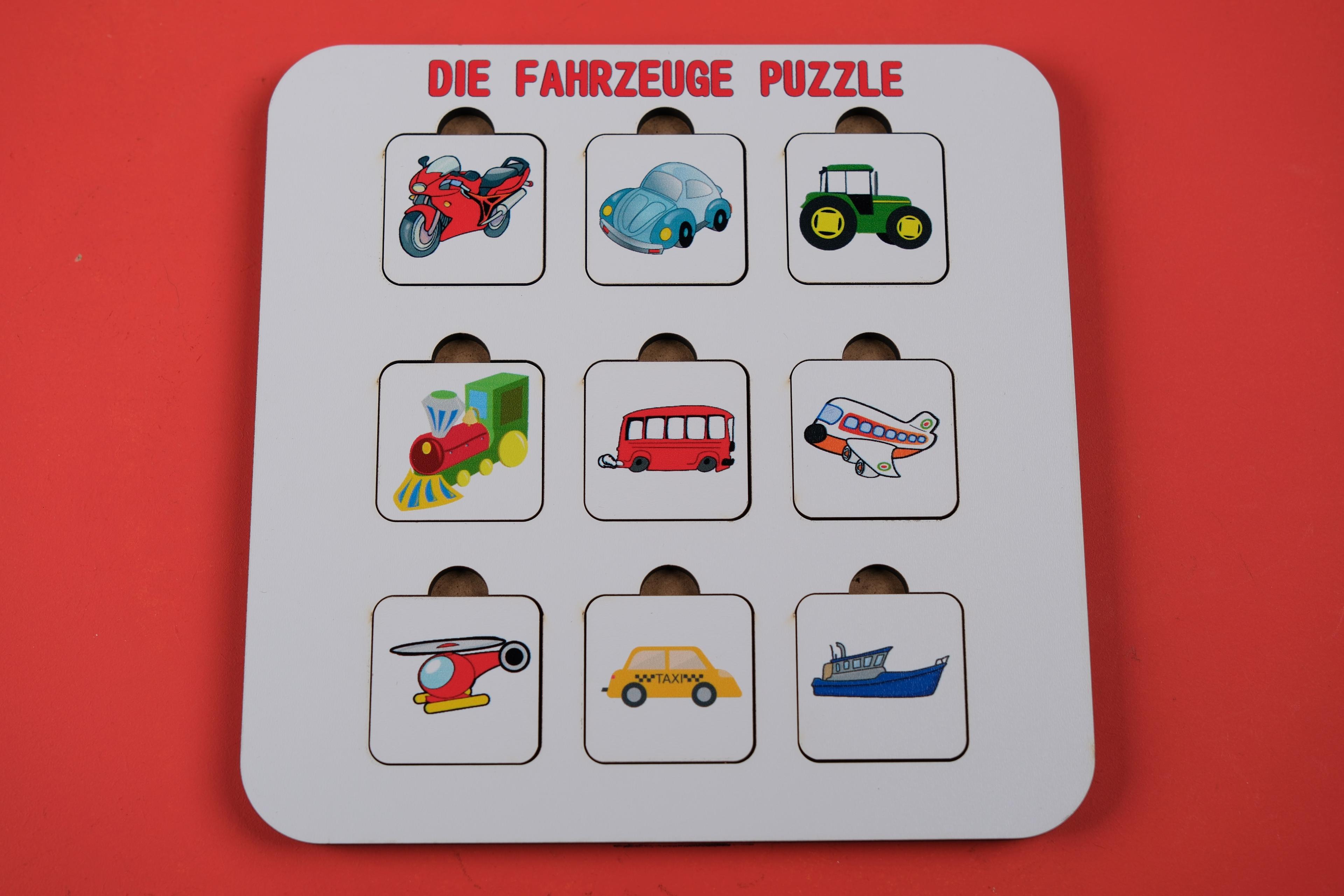 VEHICLES PUZZLE