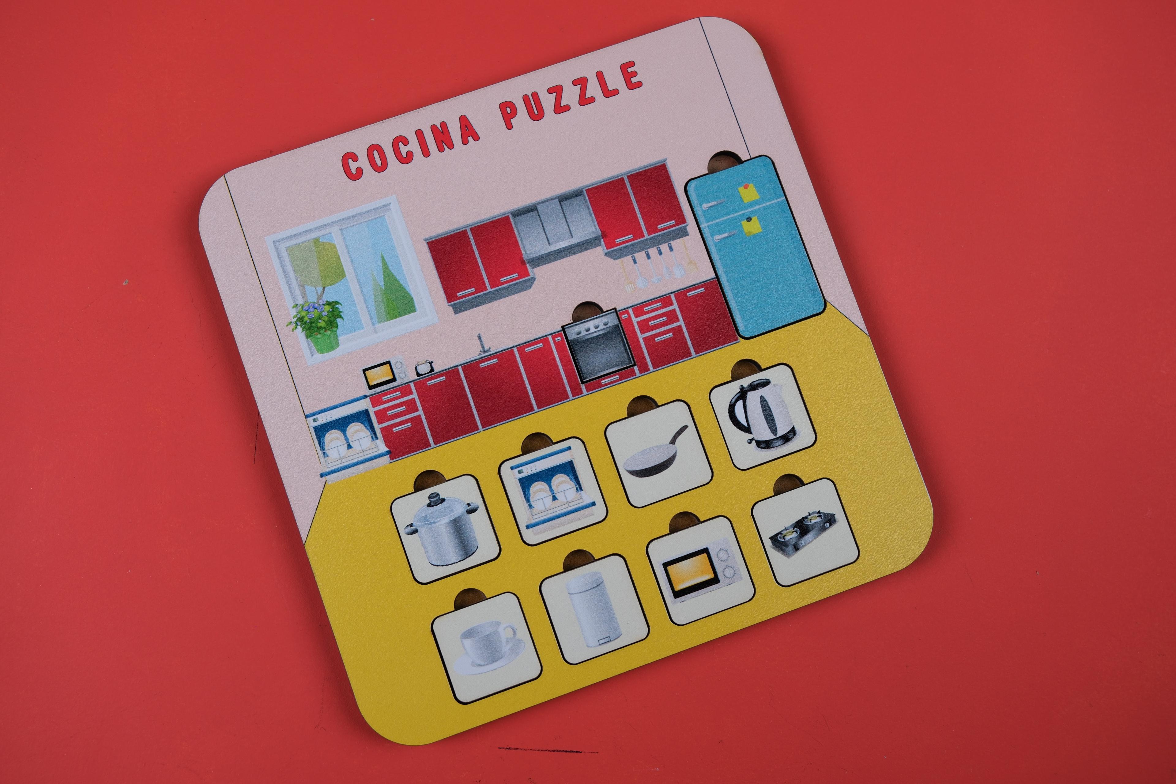 COCINA (MUTFAK) | İSPANYOLCA ÖĞRETEN PUZZLE