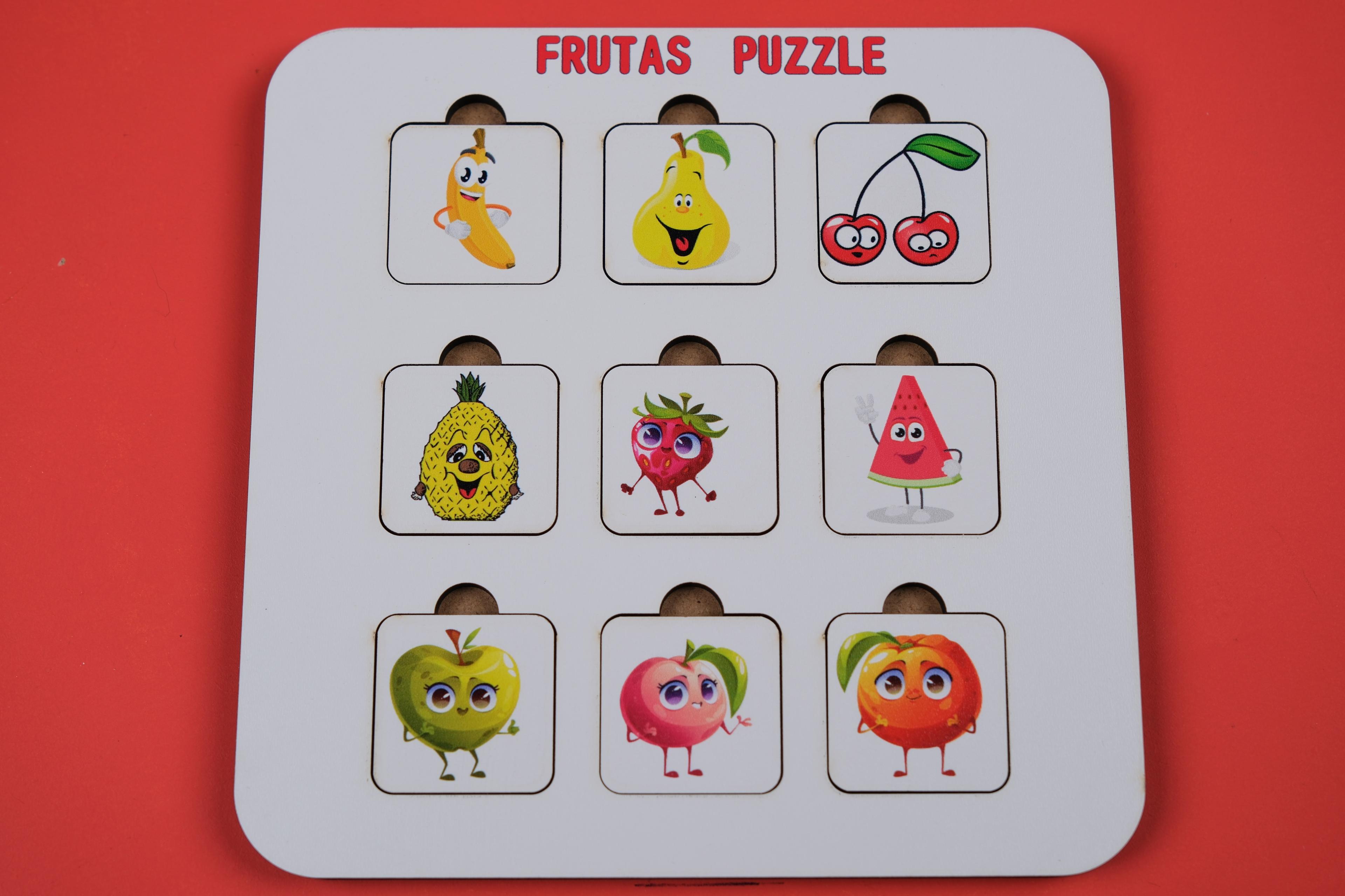 FRUTAS (MEYVELER) | İSPANYOLCA ÖĞRETEN PUZZLE