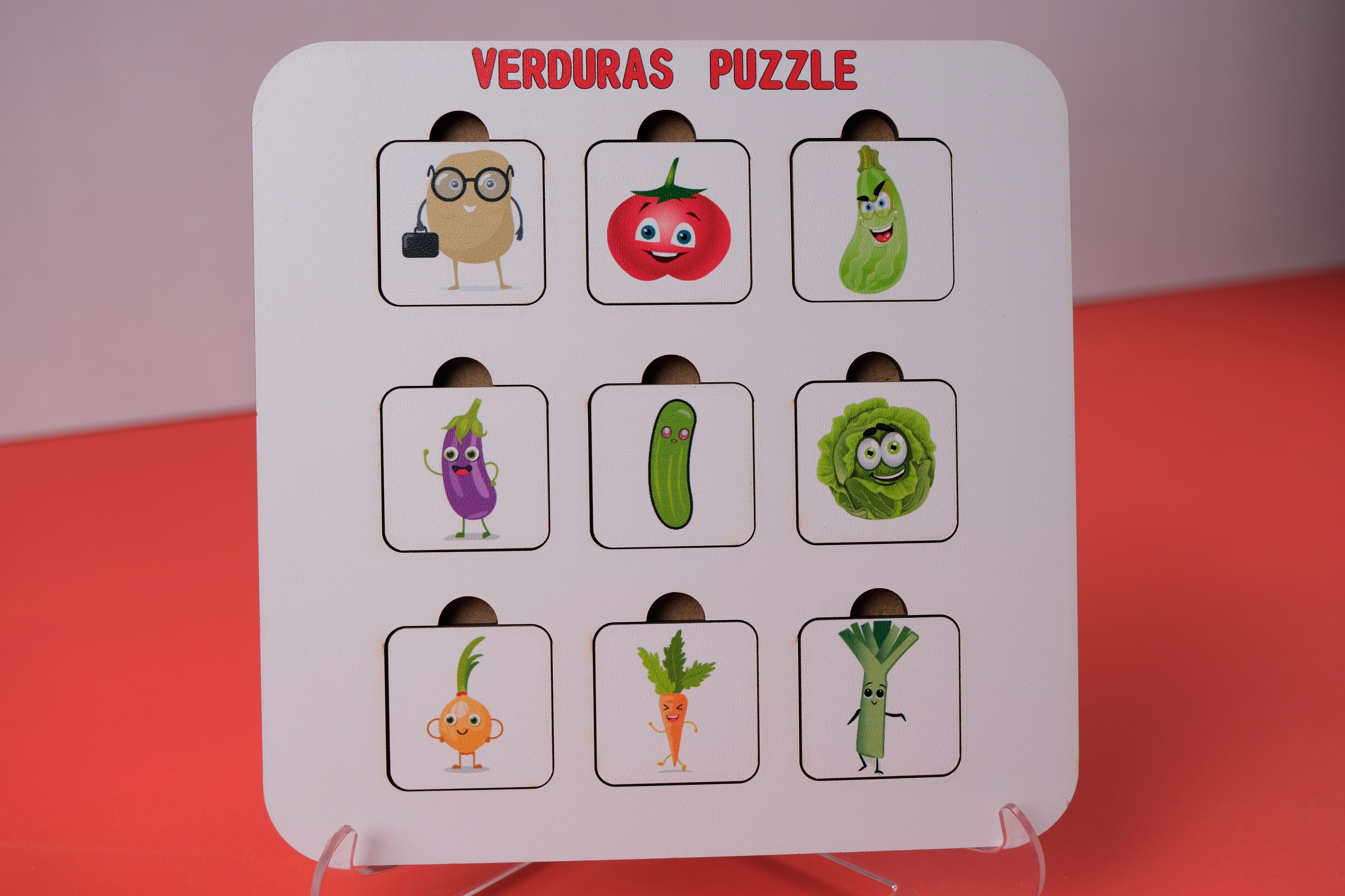 VERDURAS (SEBZELER) | İSPANYOLCA ÖĞRETEN PUZZLE