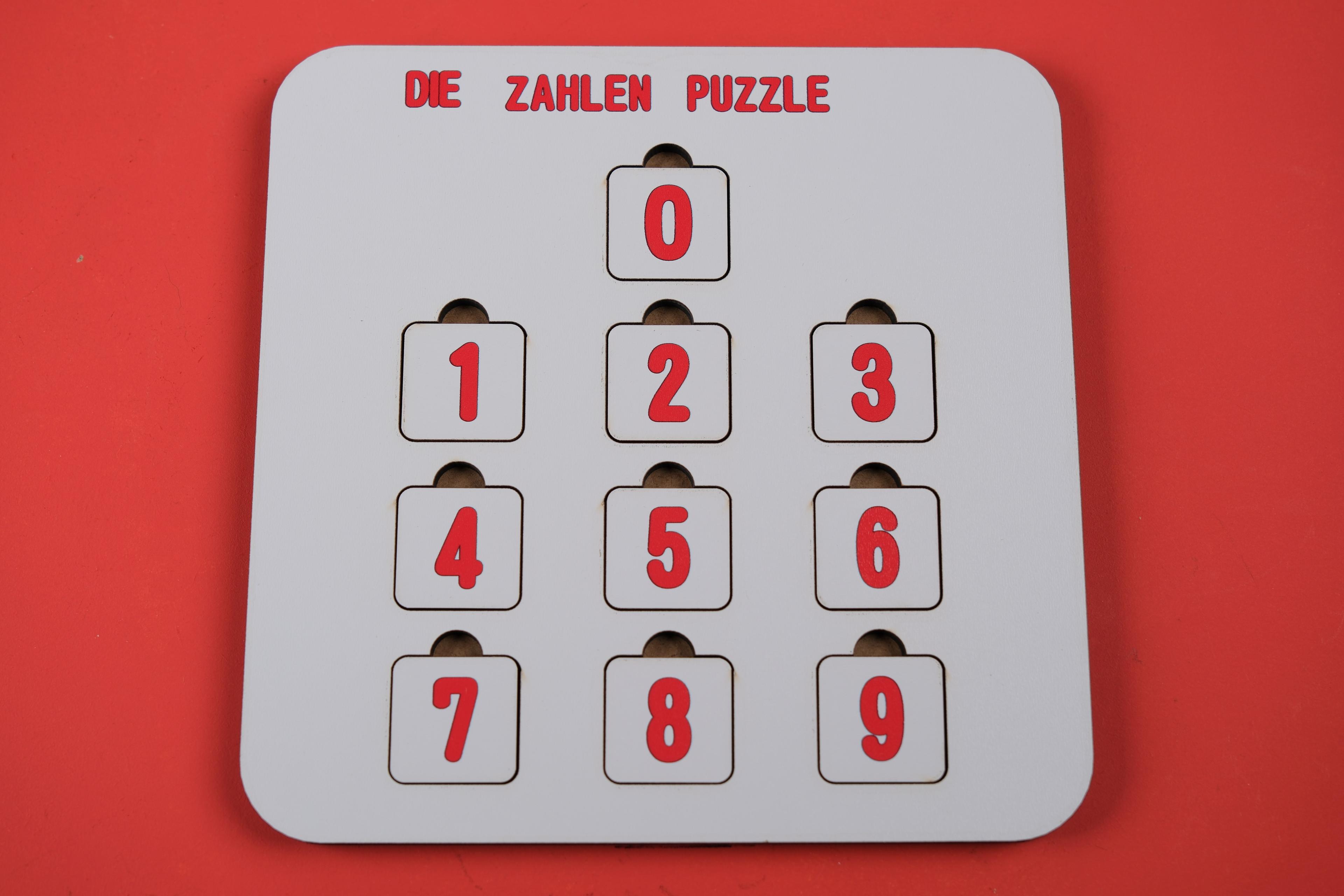 DIE ZAHLEN (SAYILAR) | ALMANCA ÖĞRETEN PUZZLE