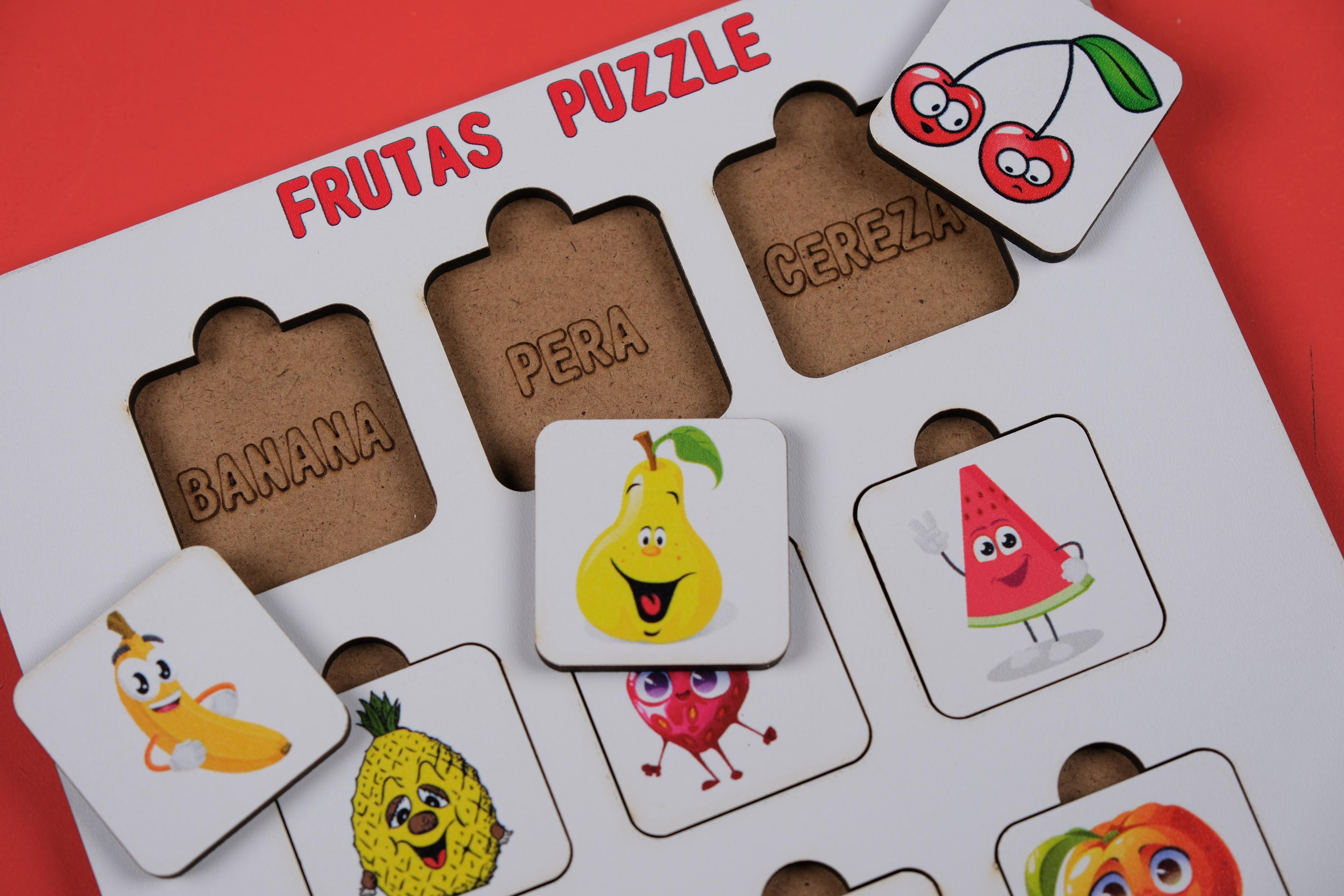 FRUTAS (MEYVELER) | İSPANYOLCA ÖĞRETEN PUZZLE