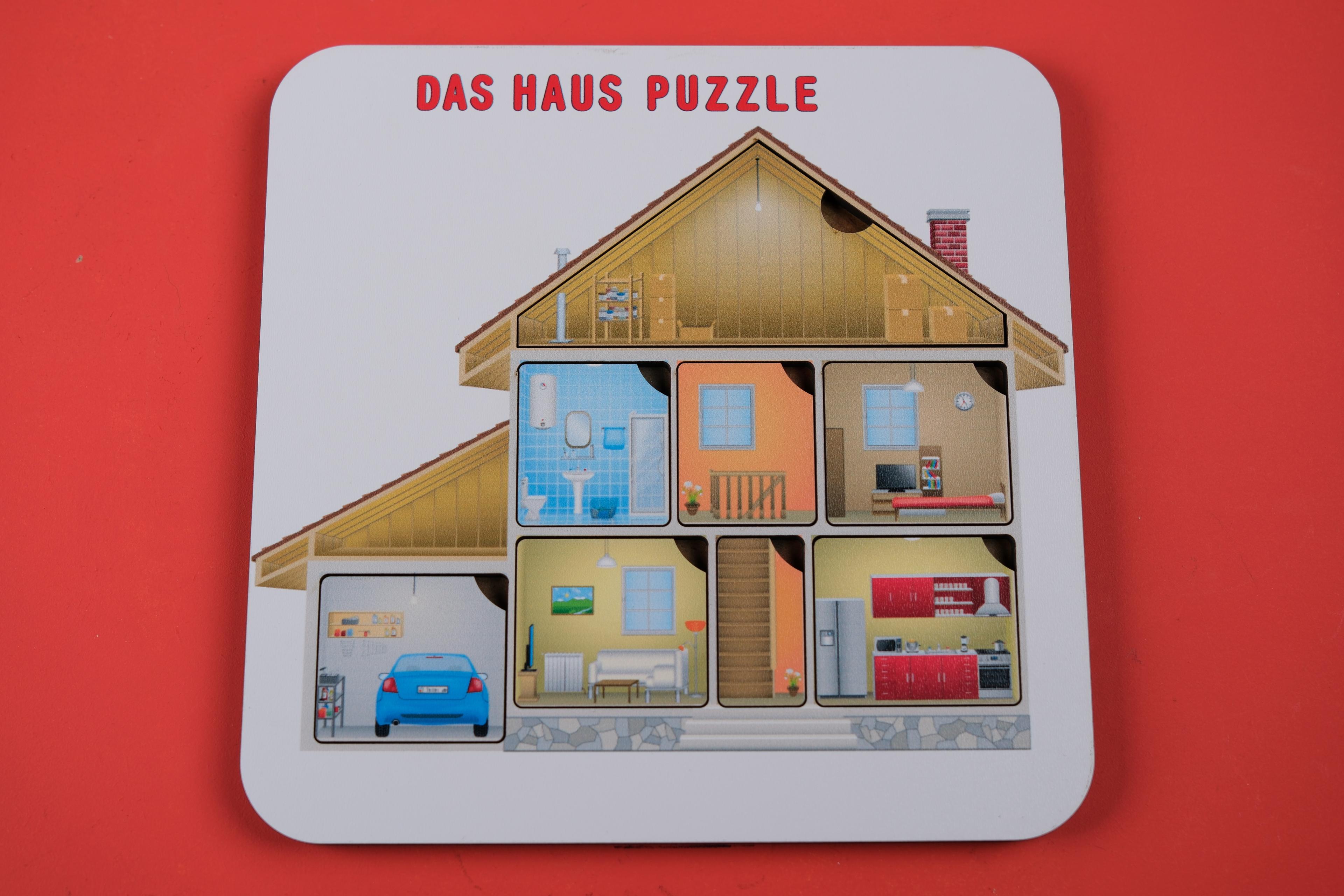 DAS HAUS (EV) | ALMANCA ÖĞRETEN PUZZLE