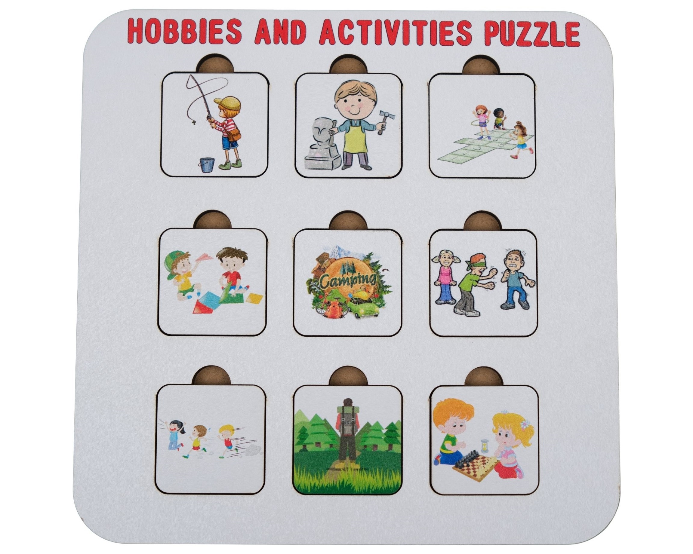 HOBBIES AND ACTIVITIES PUZZLE