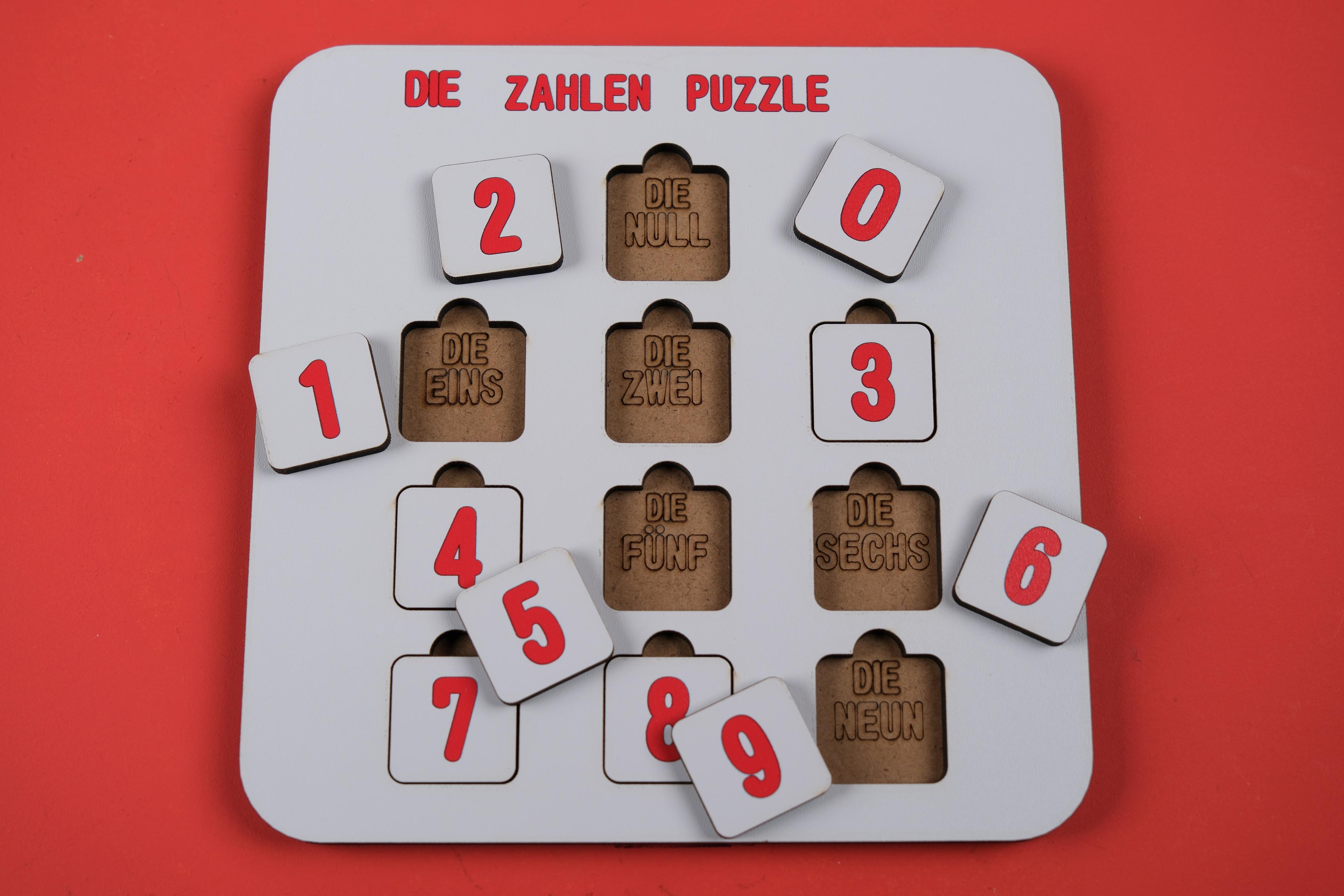 DIE ZAHLEN (SAYILAR) | ALMANCA ÖĞRETEN PUZZLE