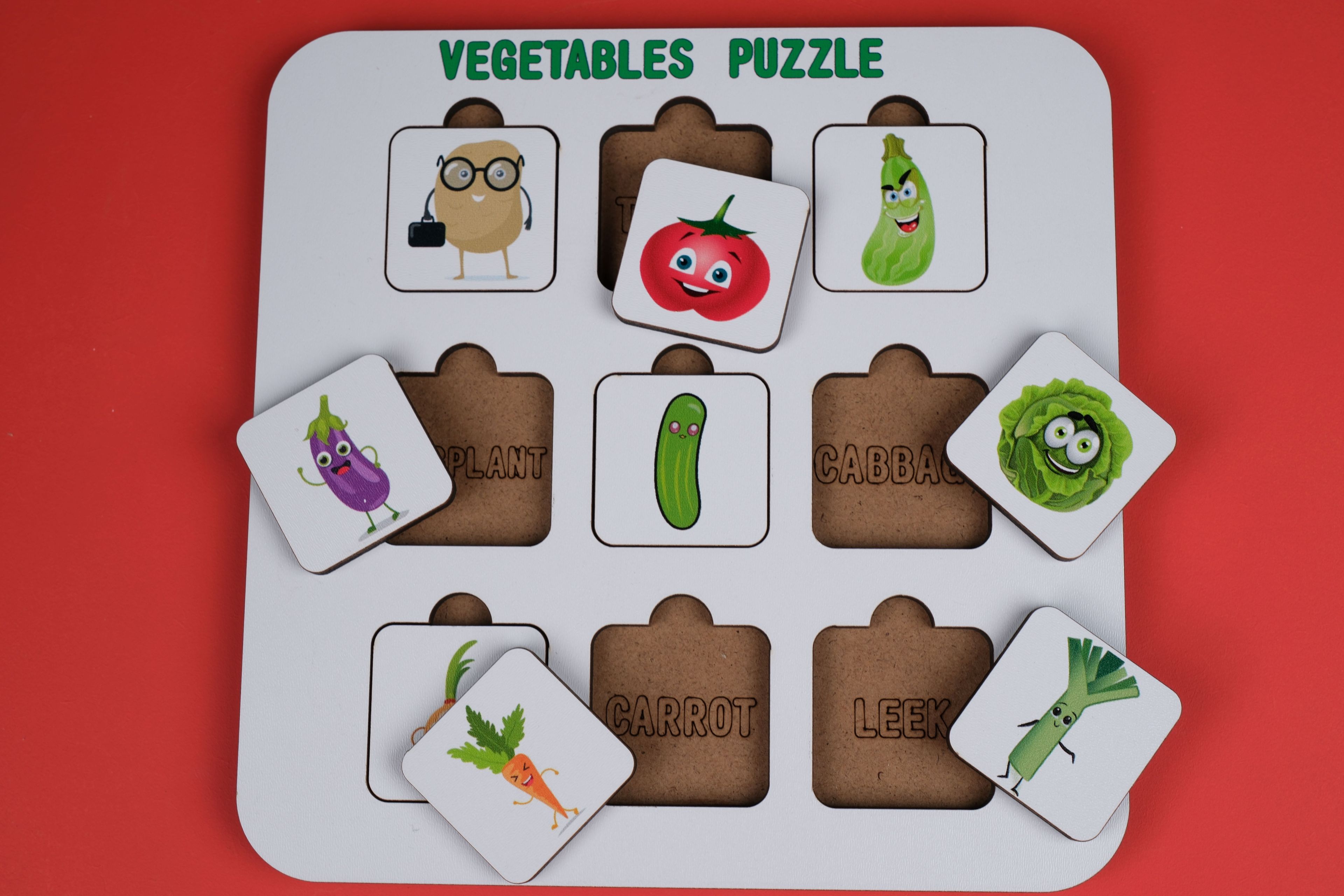 VEGETABLES PUZZLE