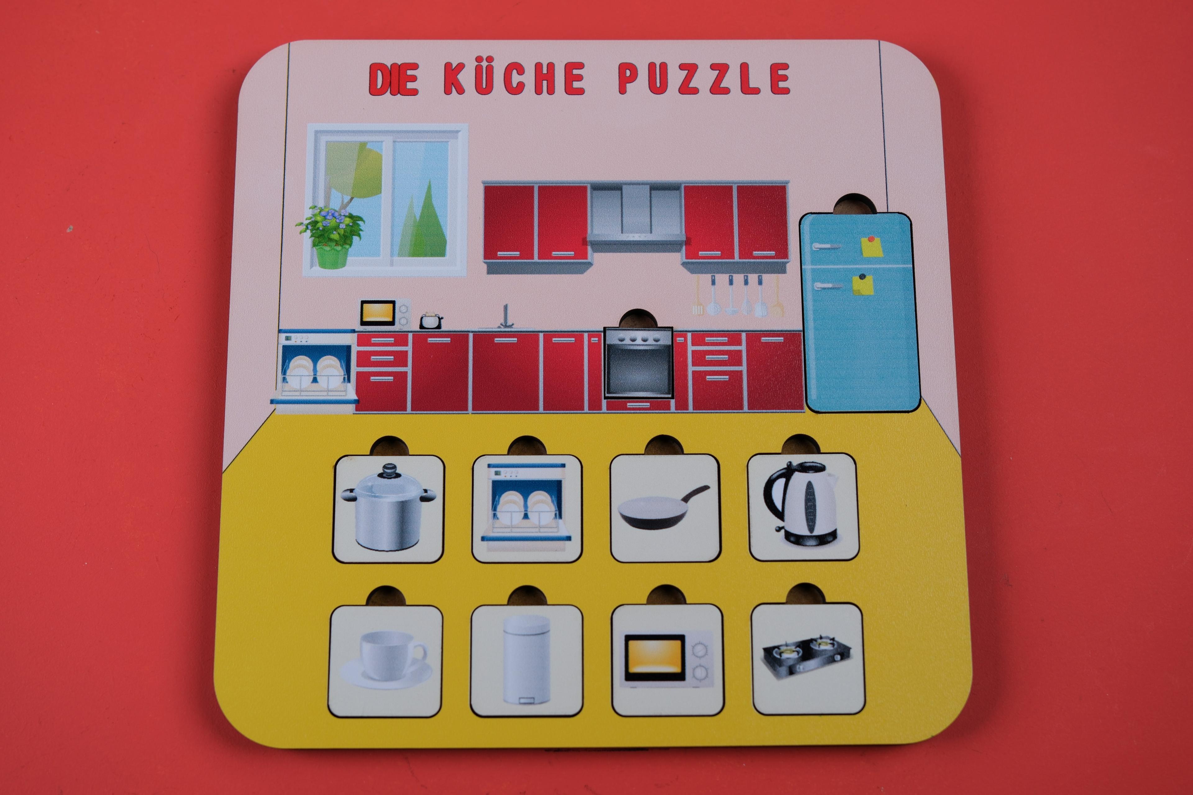 DIE KÜCHE (MUTFAK) | ALMANCA ÖĞRETEN PUZZLE