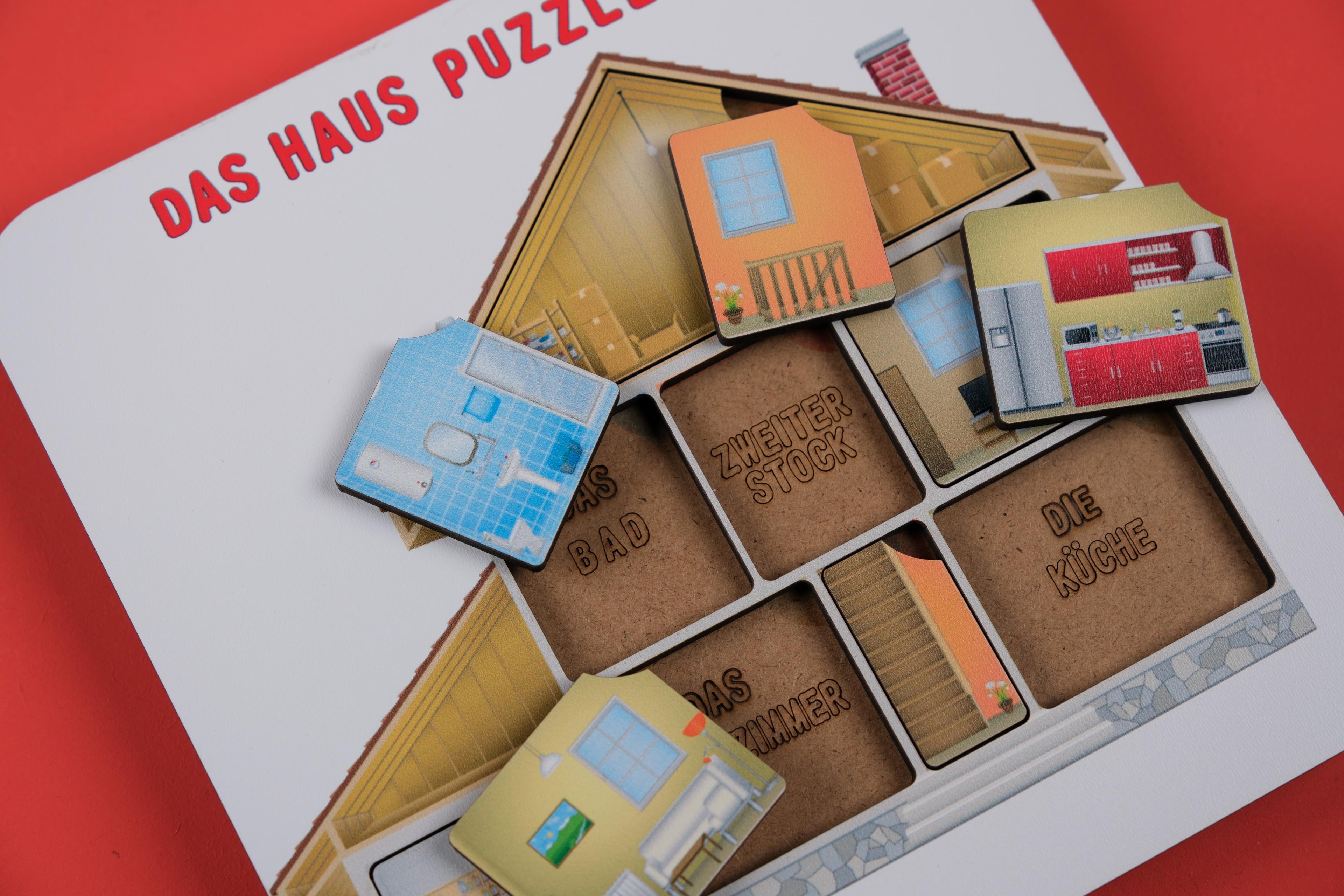 DAS HAUS (EV) | ALMANCA ÖĞRETEN PUZZLE