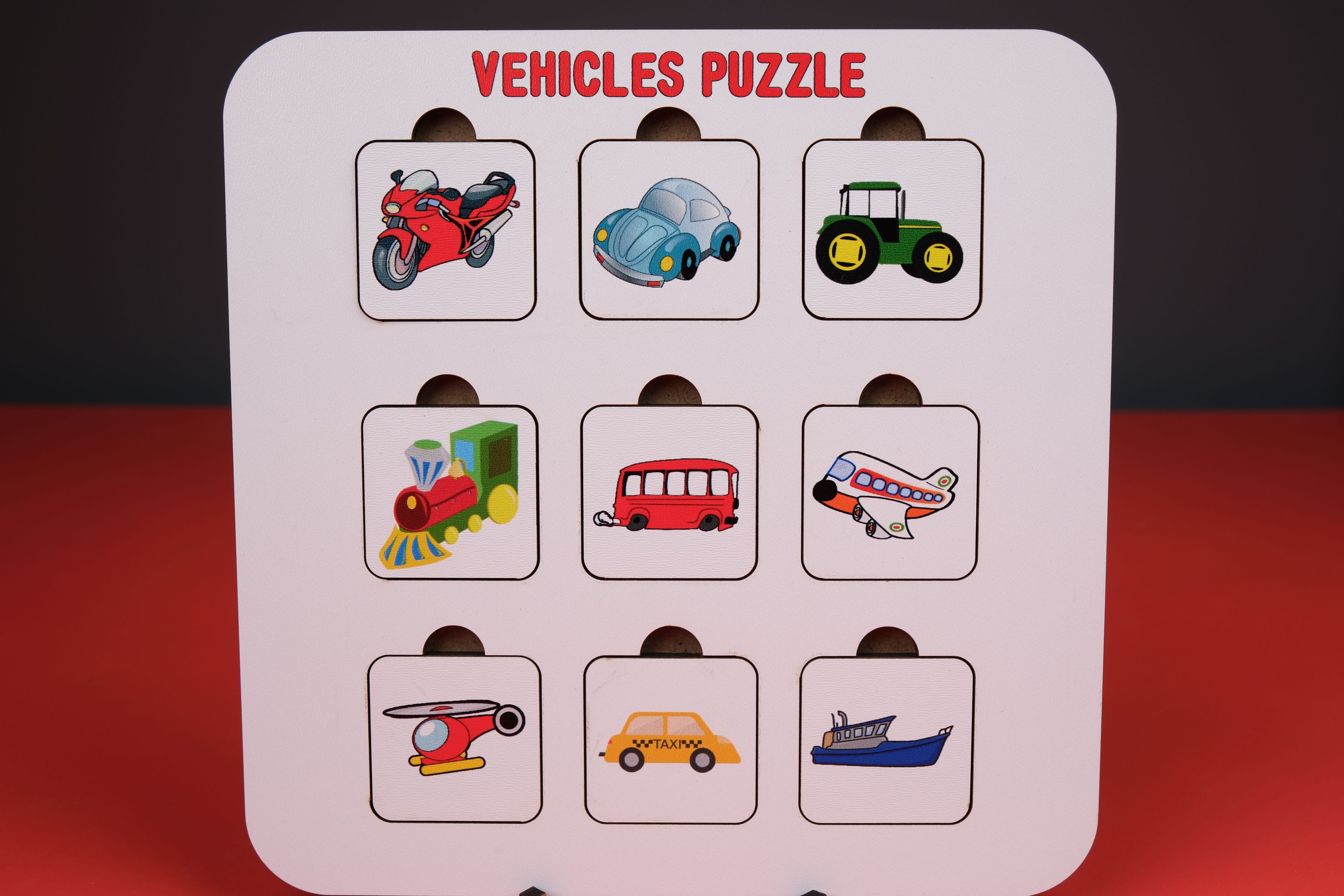 VEHICLES PUZZLE