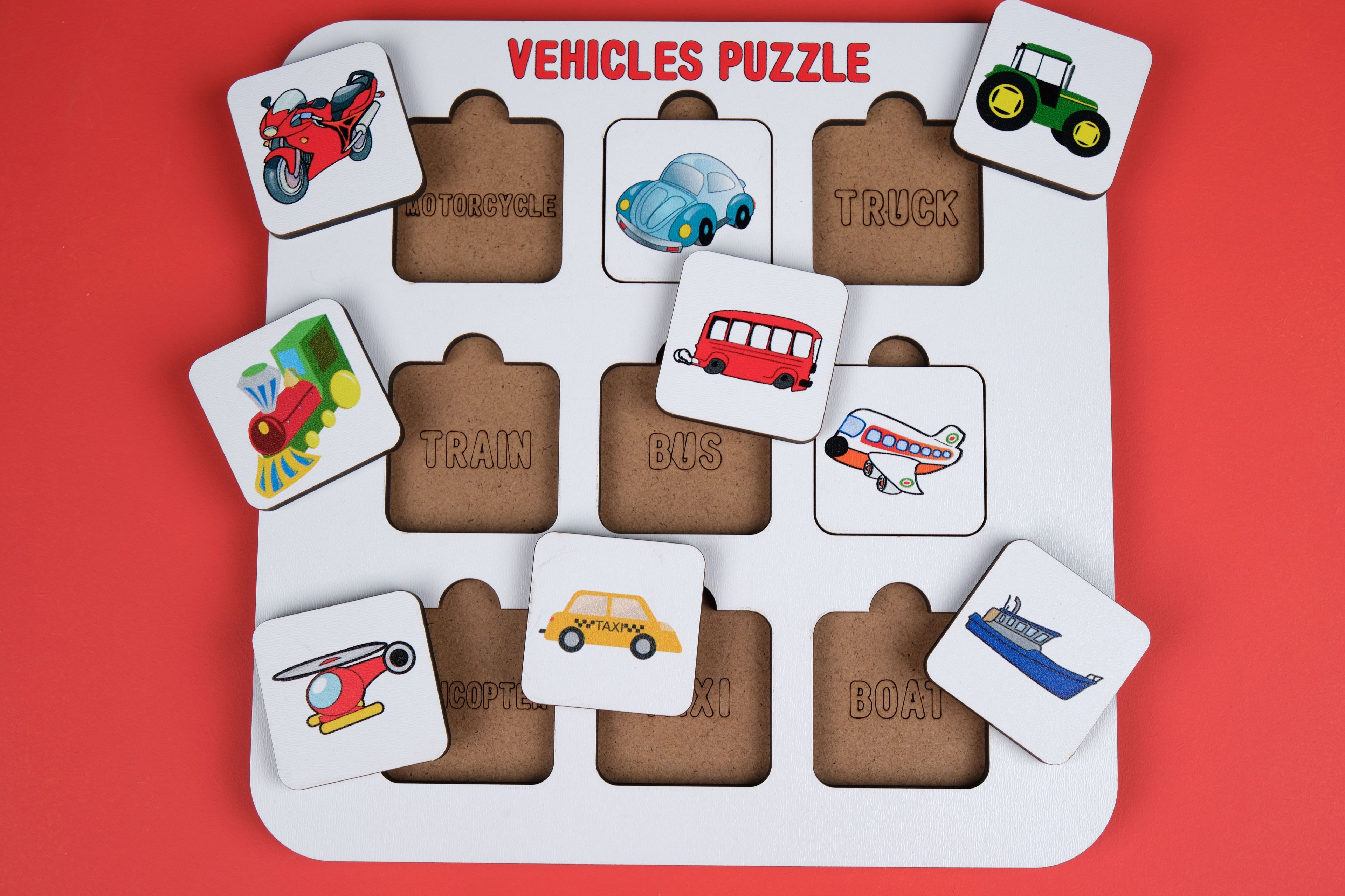 VEHICLES PUZZLE