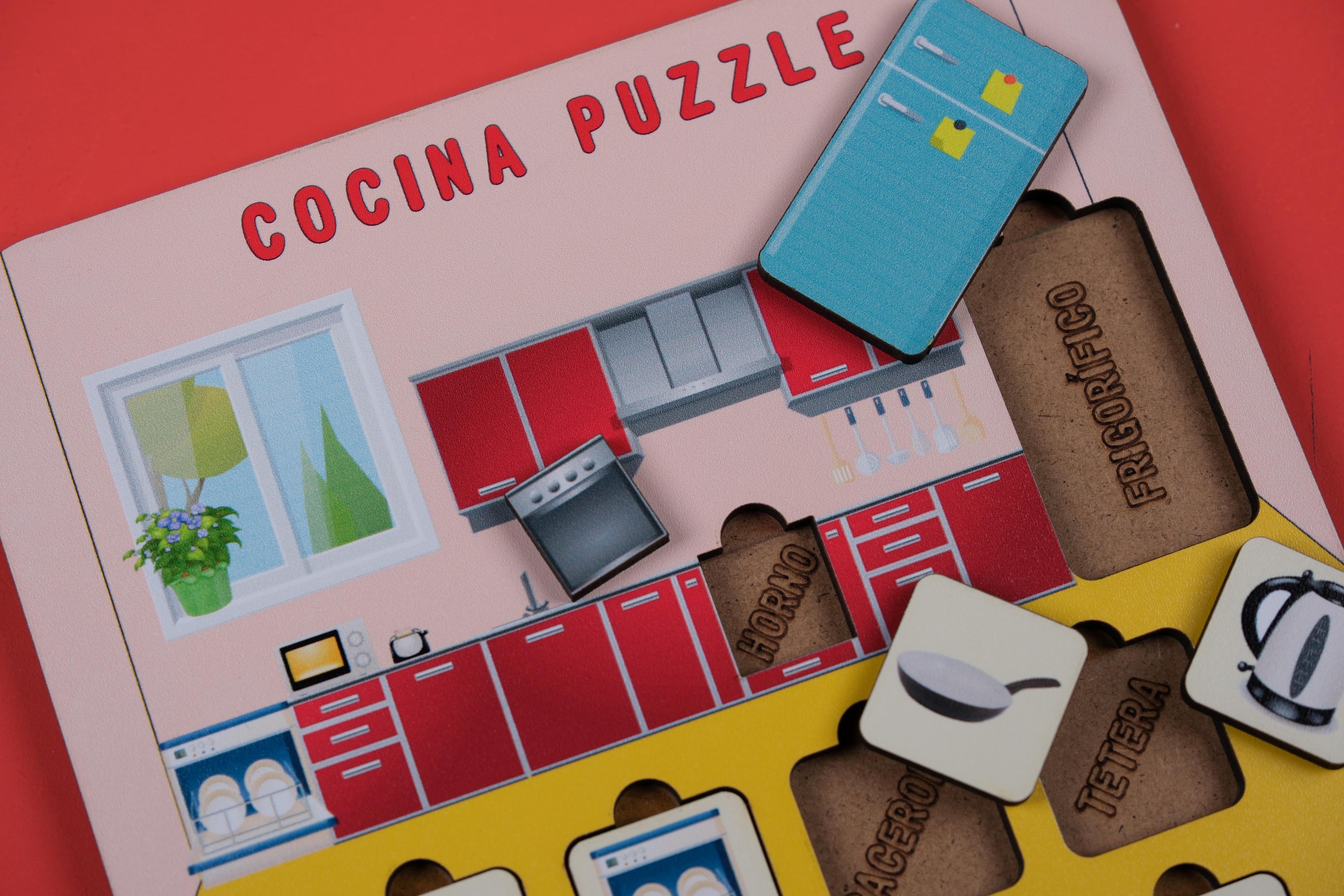 COCINA (MUTFAK) | İSPANYOLCA ÖĞRETEN PUZZLE