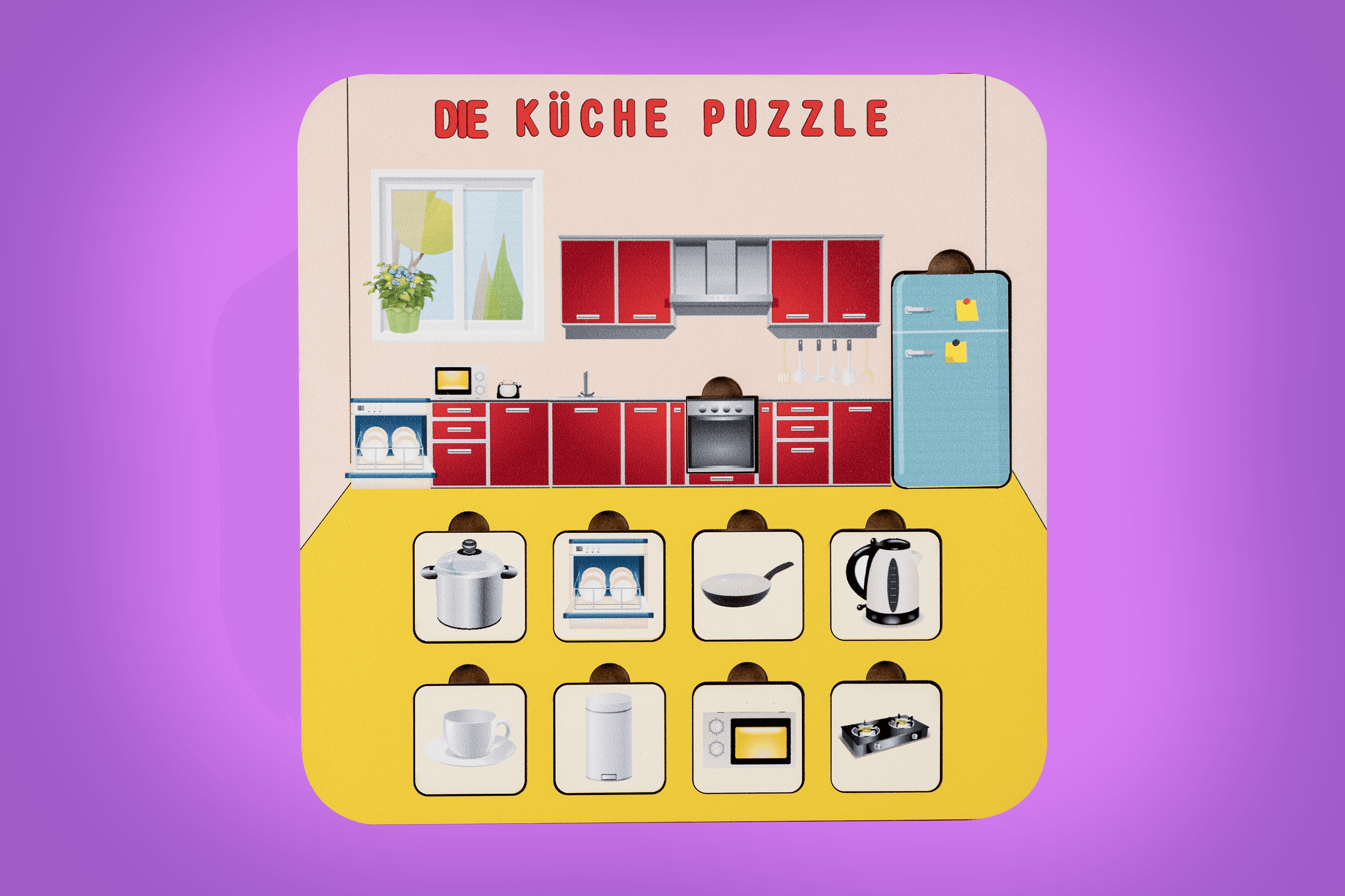 DIE KÜCHE (MUTFAK) | ALMANCA ÖĞRETEN PUZZLE