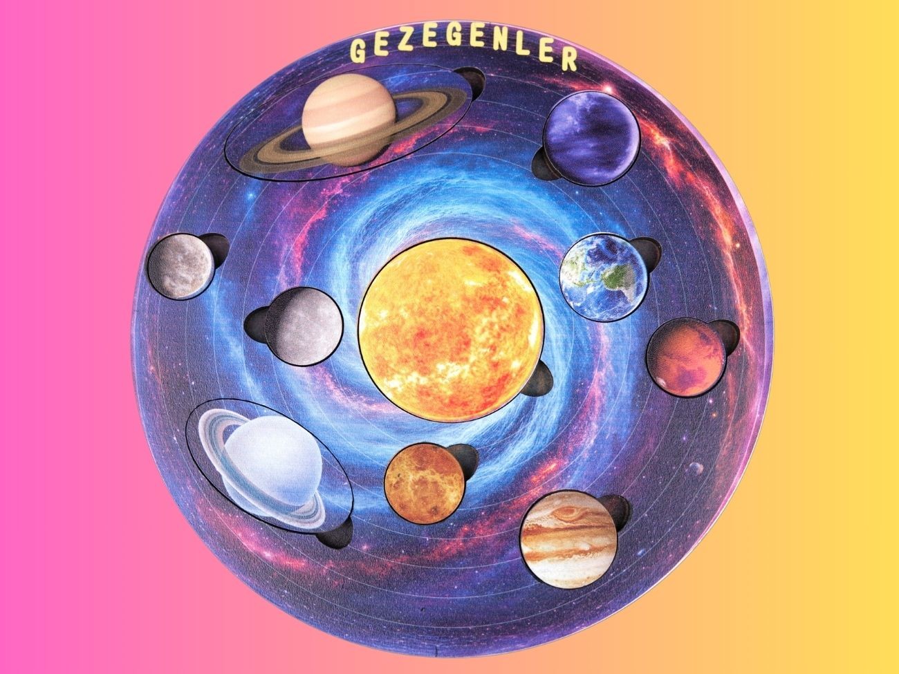 GEZEGENLER | TÜRKÇE EĞİTİCİ PUZZLE