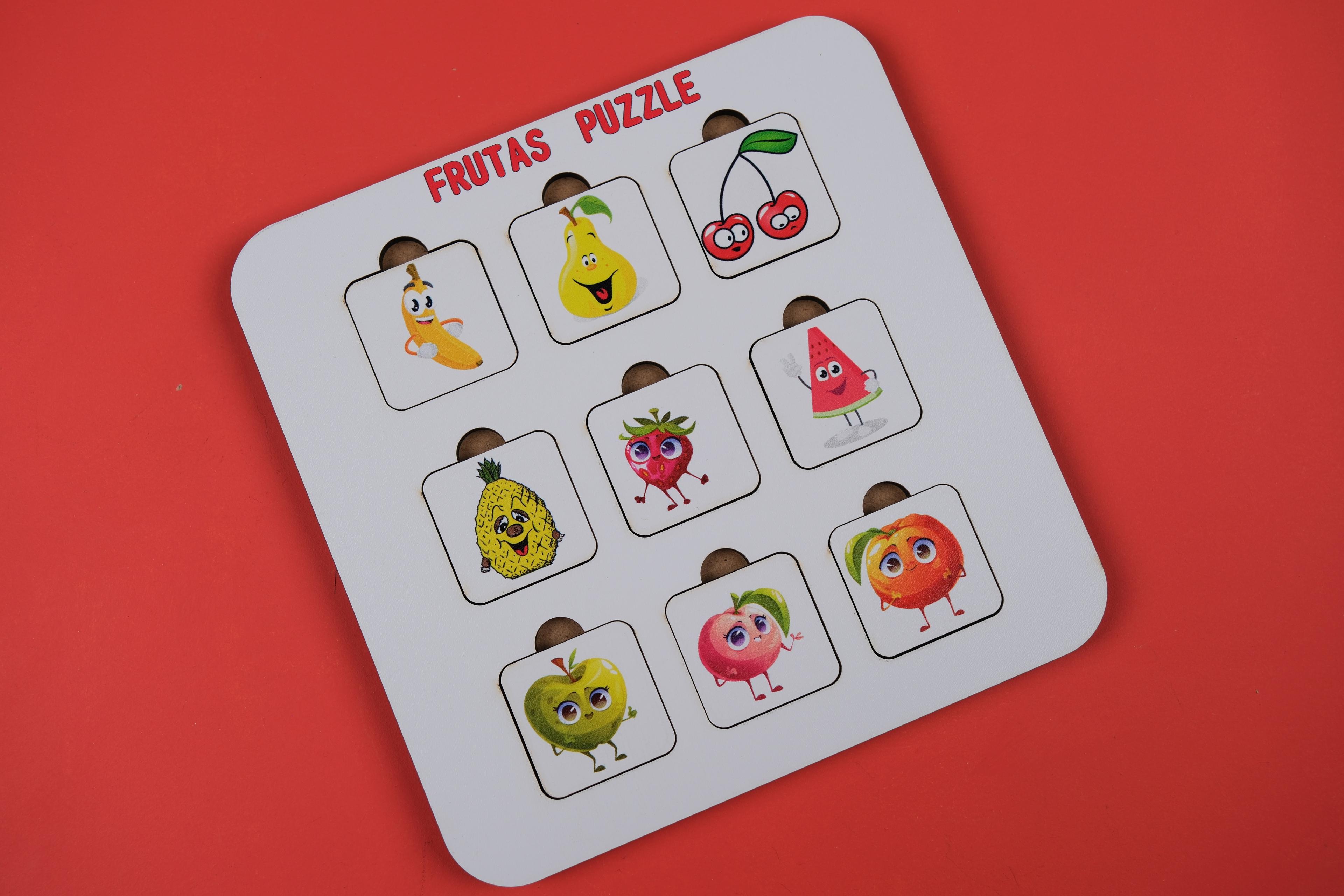 FRUTAS (MEYVELER) | İSPANYOLCA ÖĞRETEN PUZZLE